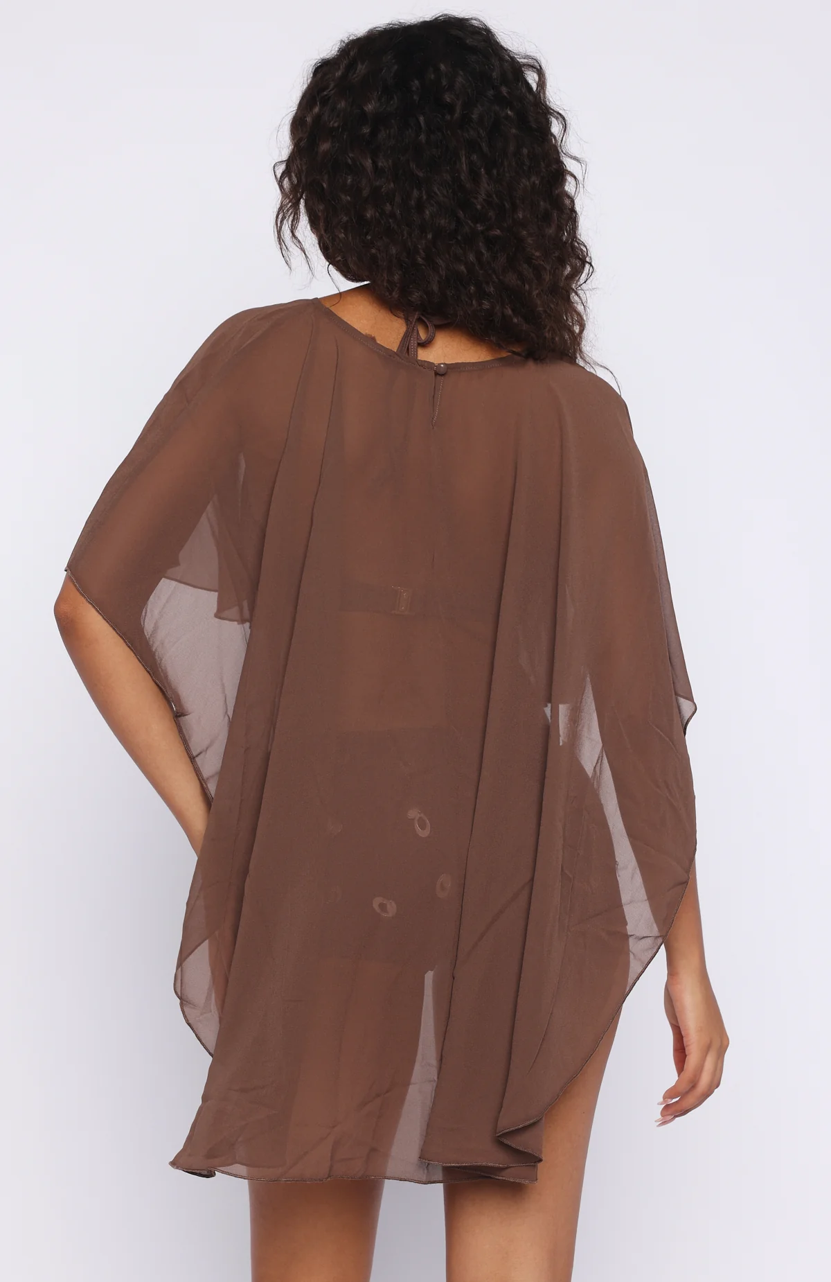 Cloudline Poncho Top Toasted Coconut - Image 5