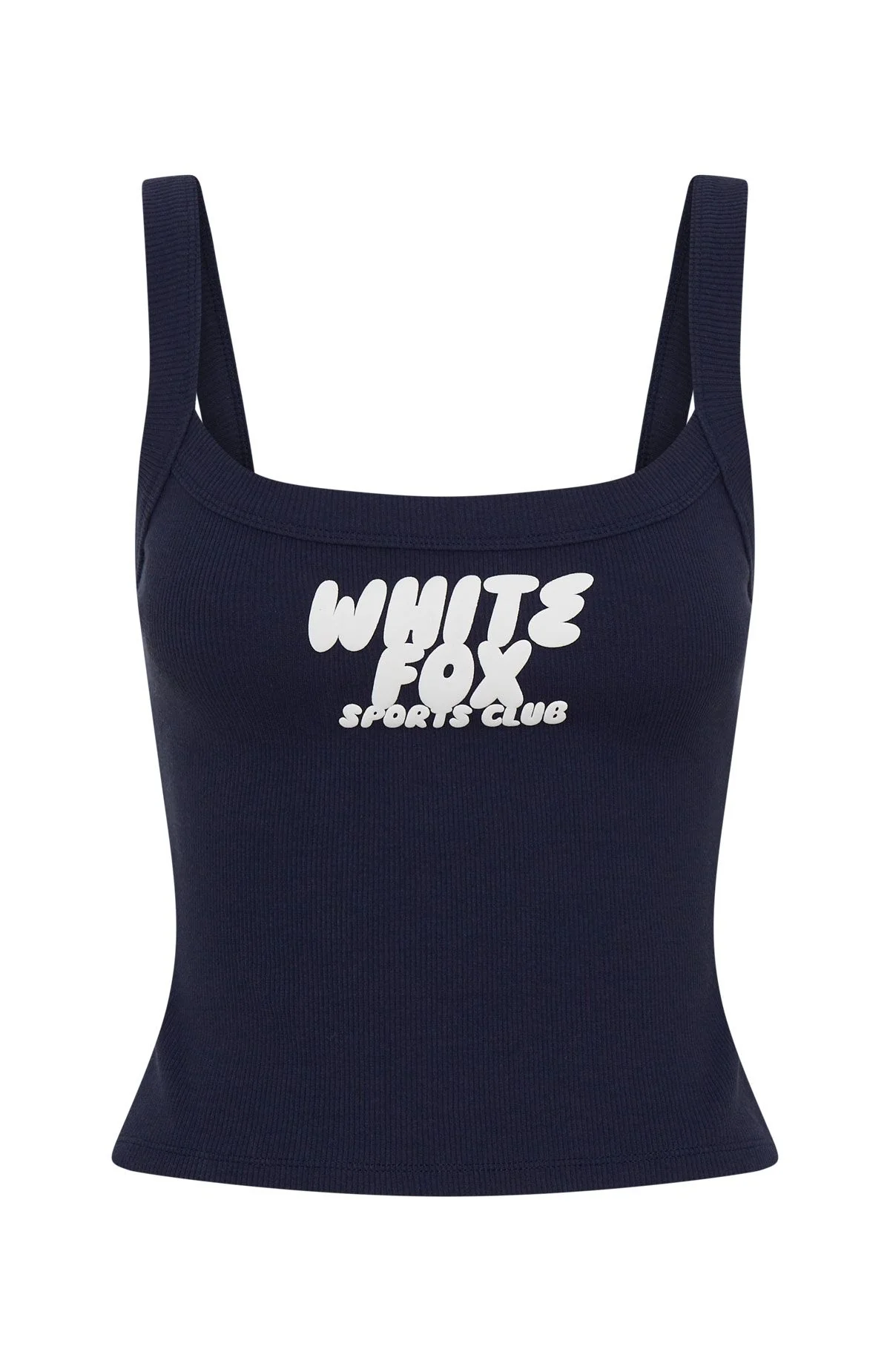 Club 14 Allie Singlet Top Navy - Image 7