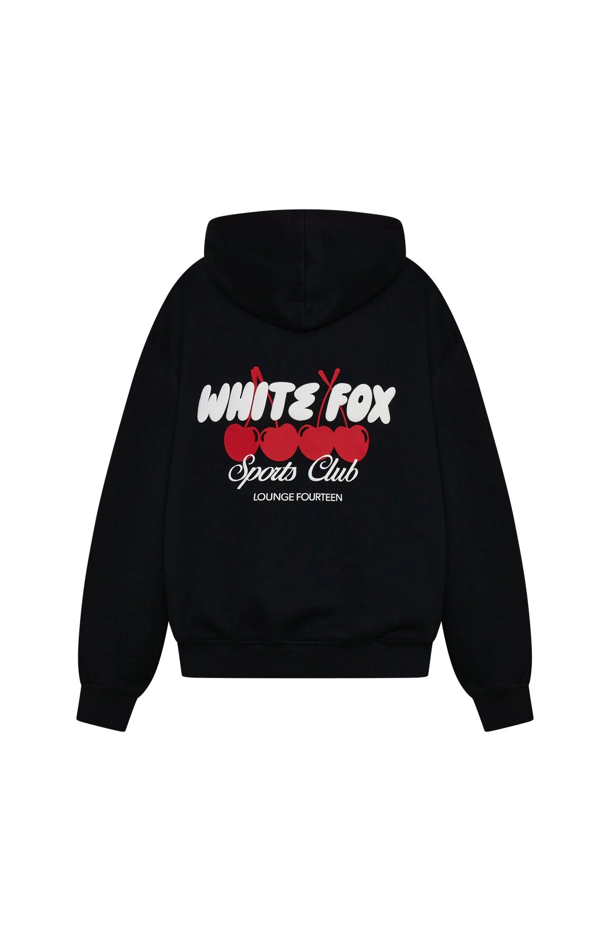 Club 14 Cassie Boxy Hoodie Black - Image 6