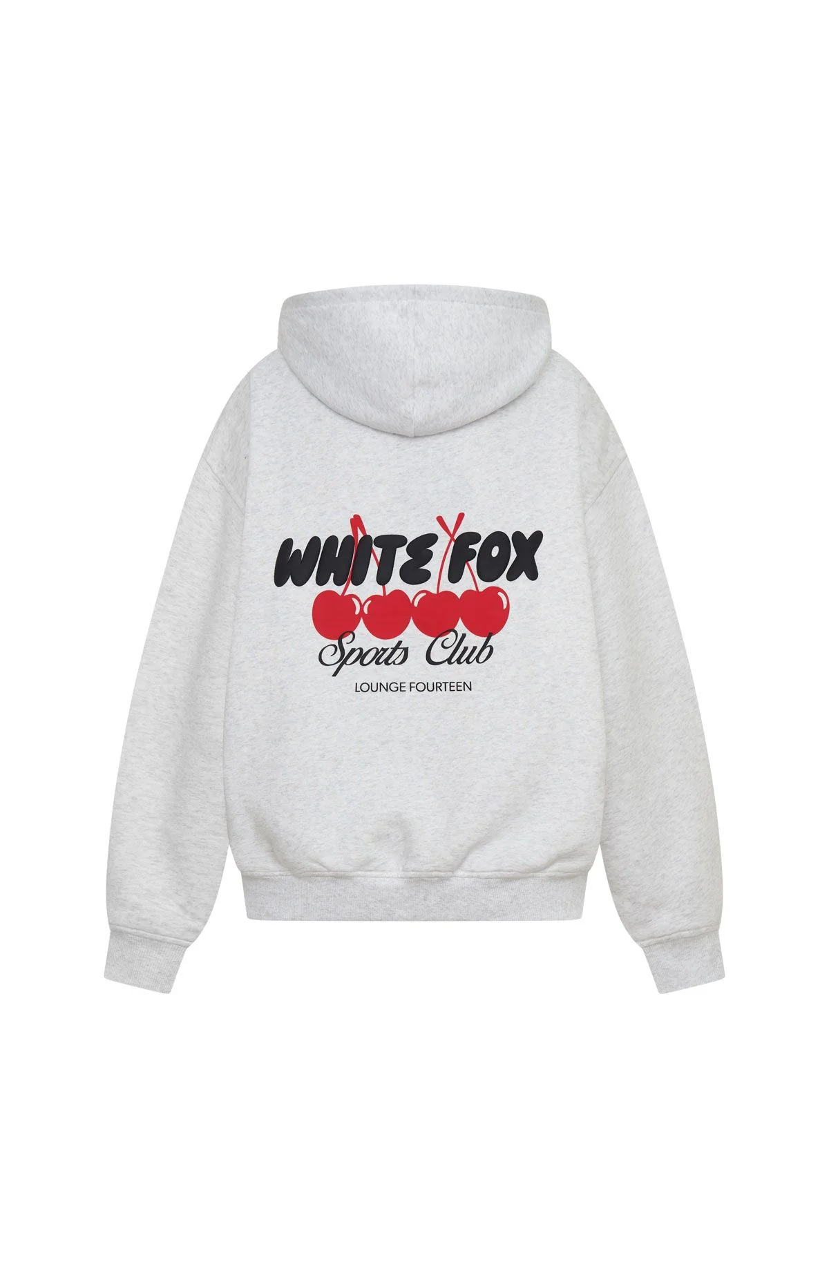 Club 14 Cassie Boxy Hoodie Grey Marle - Image 7