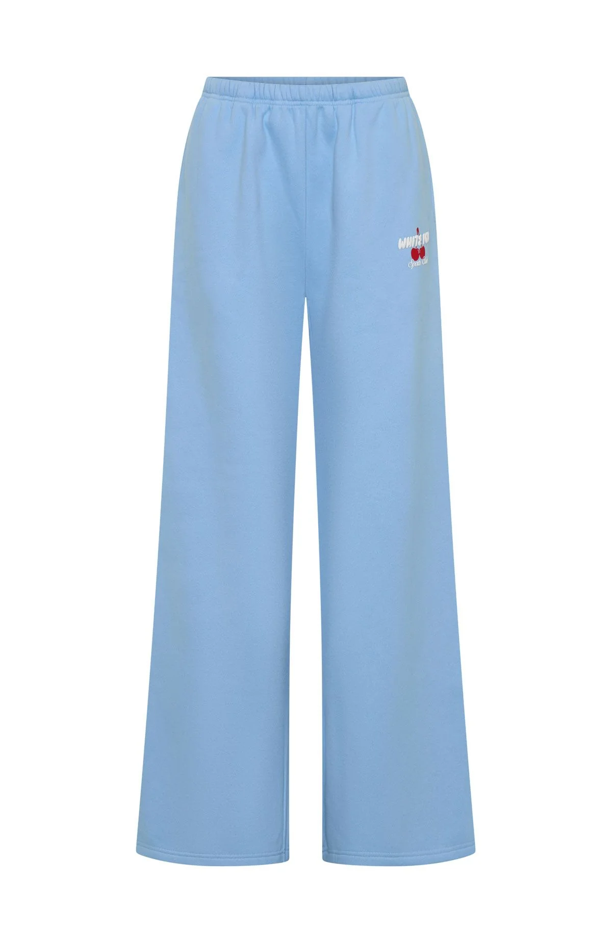 Club 14 Cassie Wide Leg Sweatpants Blue - Image 6