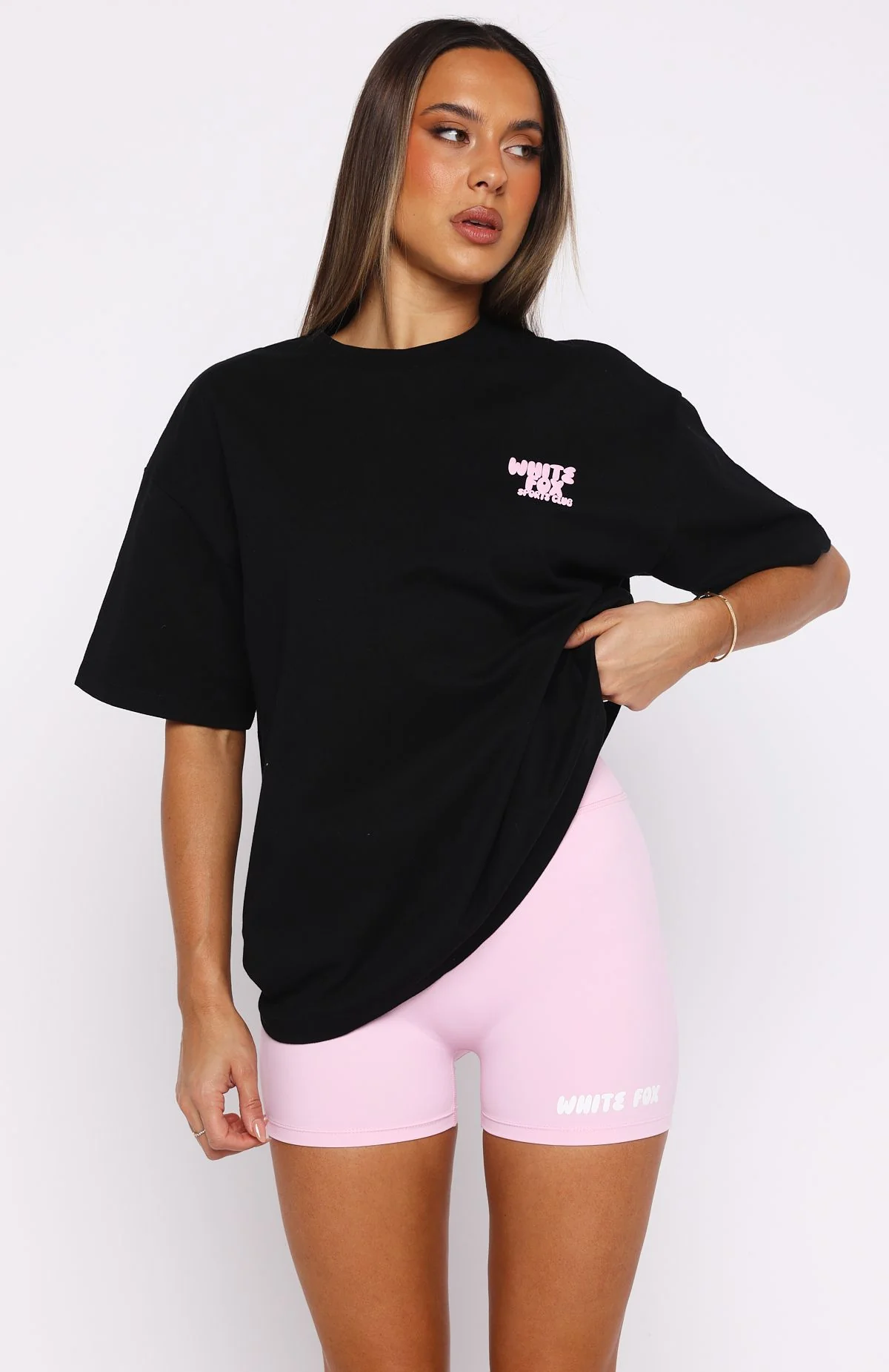 Club 14 Miley Bike Shorts Pink - Image 3