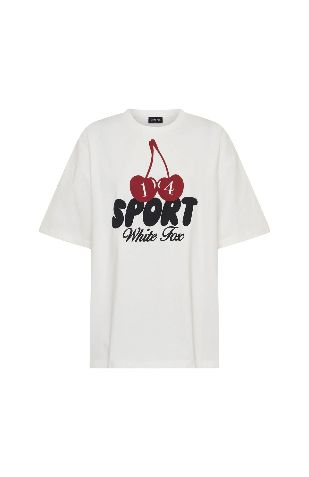 Club 14 Peyton Oversized Tee White - Image 7