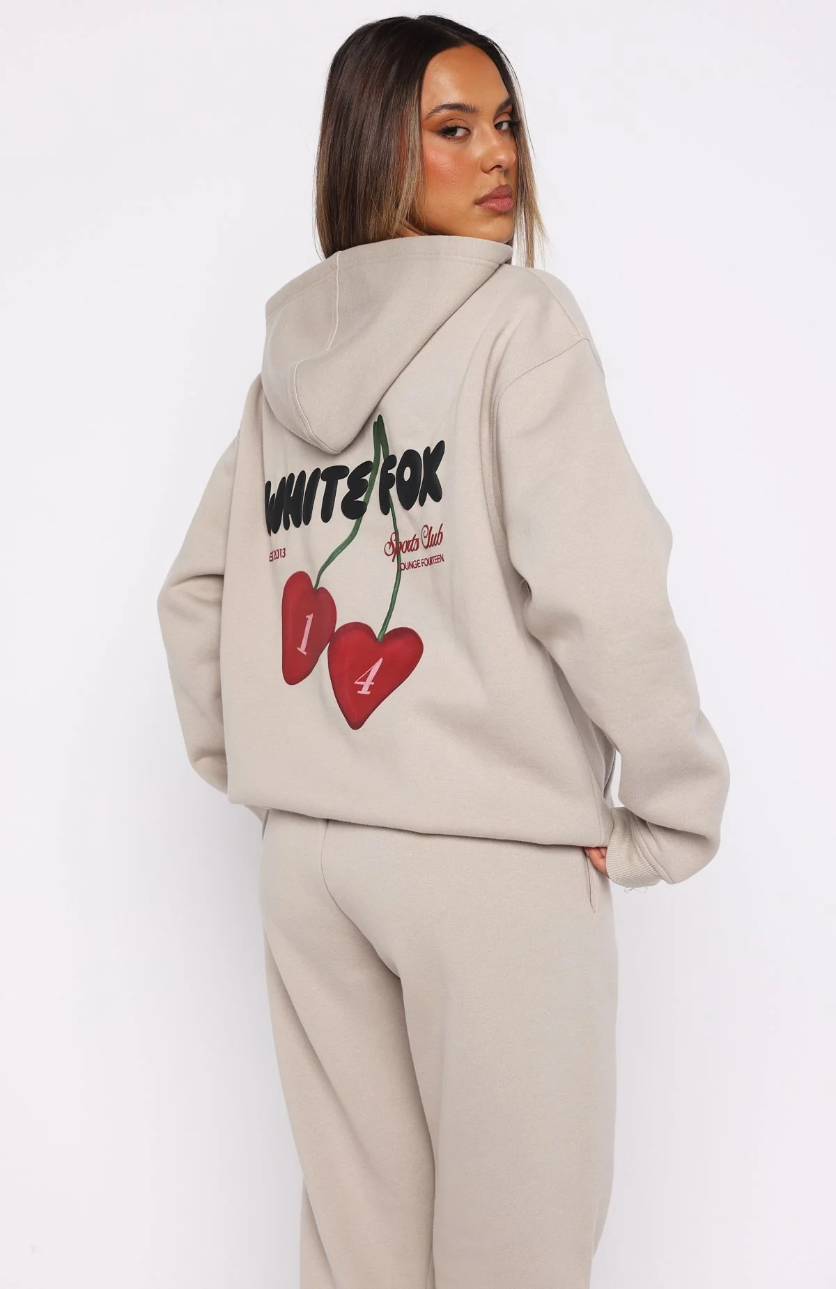 Club 14 Trinity Oversized Hoodie Moon - Image 5