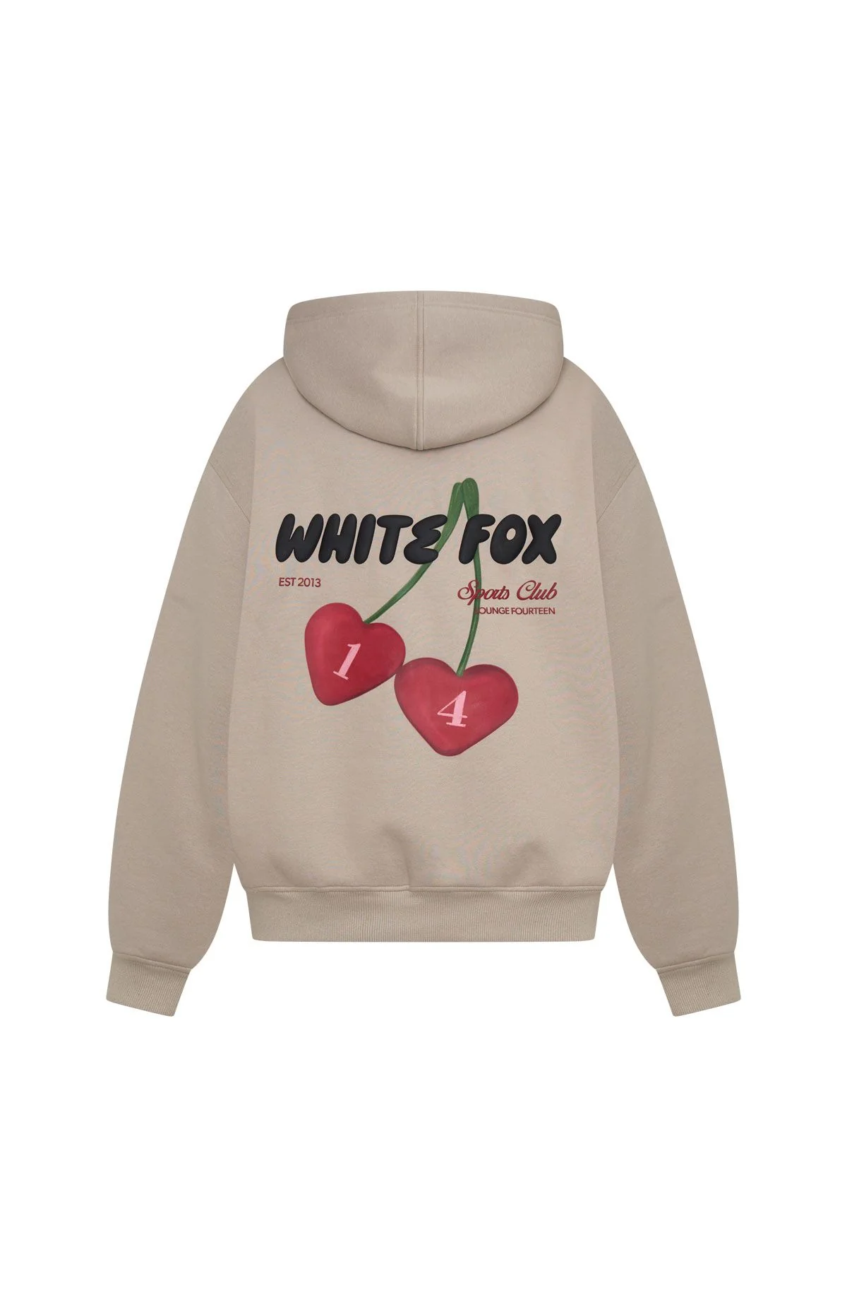 Club 14 Trinity Oversized Hoodie Moon - Image 7