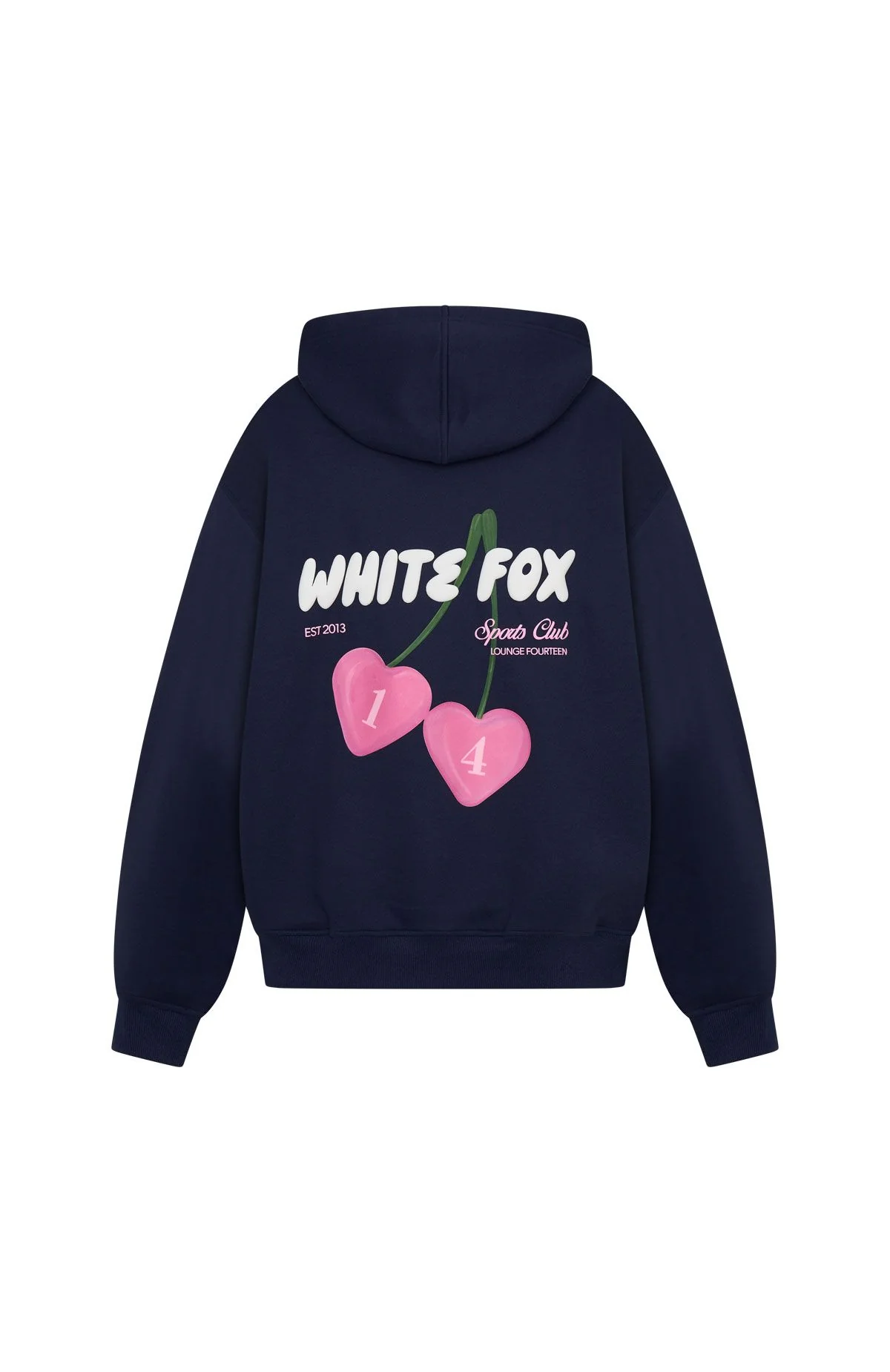Club 14 Trinity Oversized Hoodie Navy - Image 7