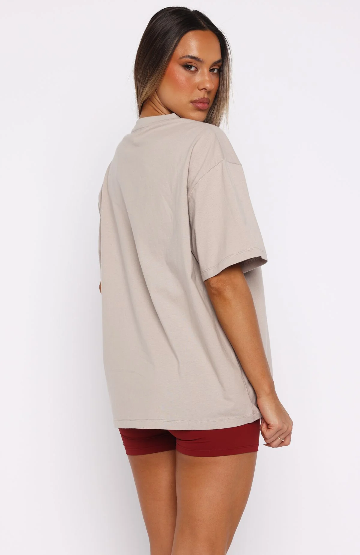 Club 14 Trinity Oversized Tee Moon - Image 4
