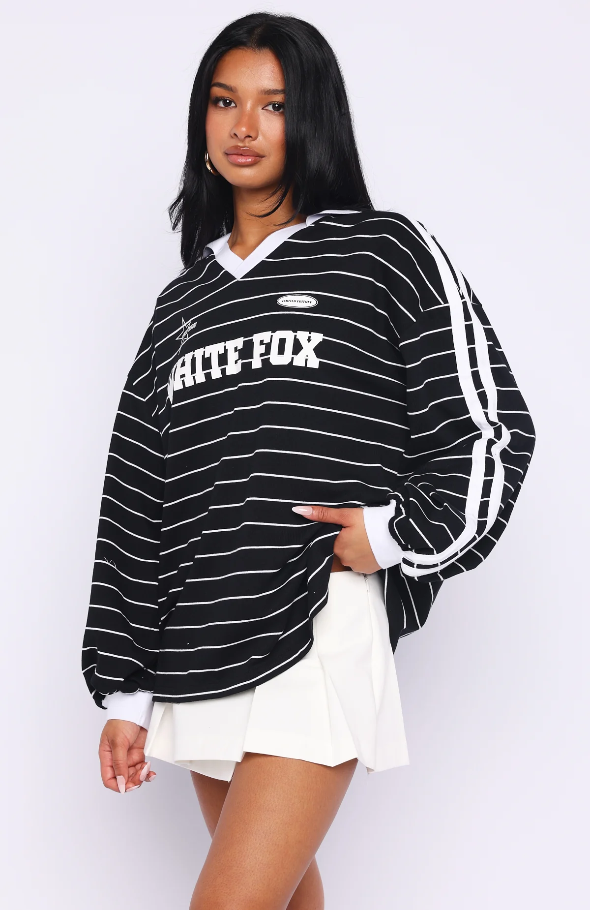 Come My Way Long Sleeve Jersey Black - Image 3
