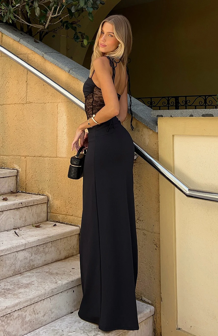 Compliment Me Maxi Dress Black - Image 7