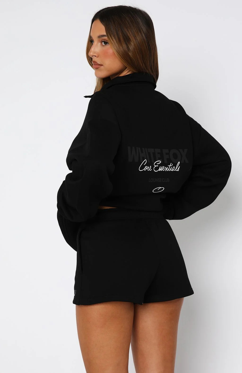 Core Essentials Lounge Shorts Black - Image 4