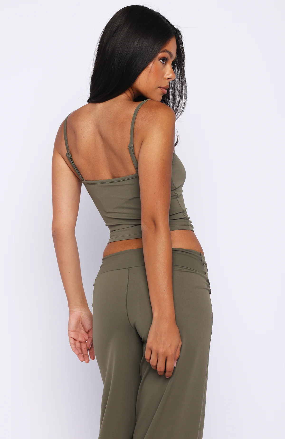 Core Strengths Tank Top Khaki - Image 4