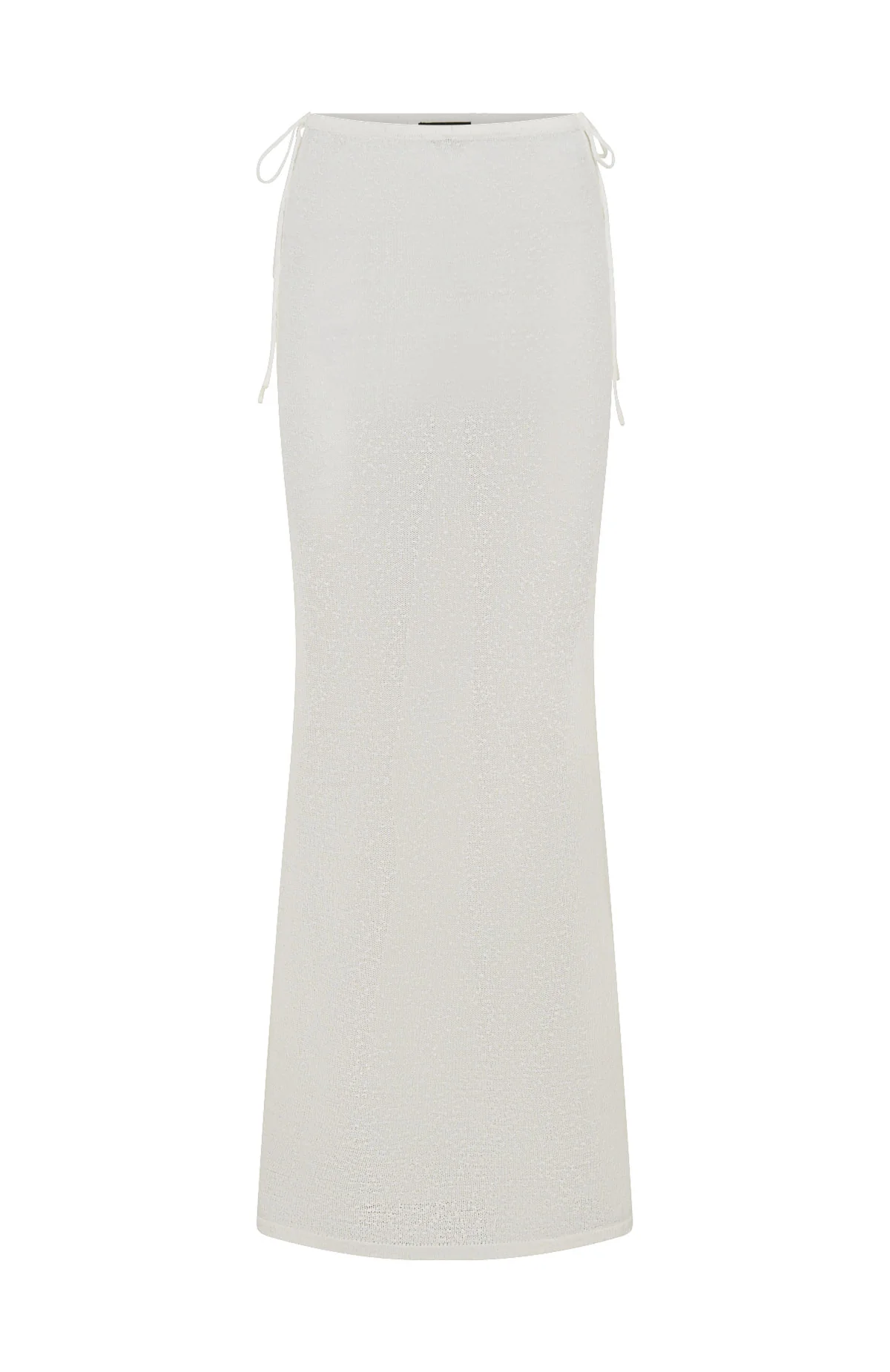 Costa Del Sol Knit Maxi Skirt White - Image 6