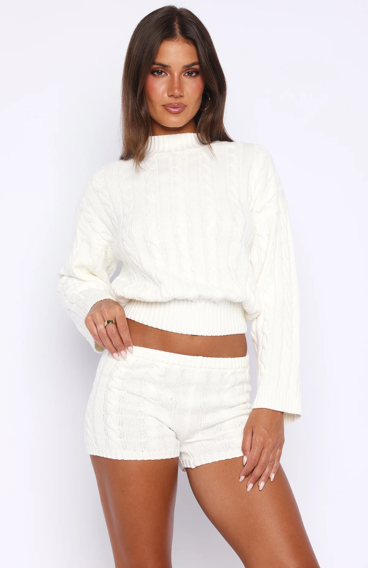 Cosy Kindness Knit Sweater Off White - Image 2