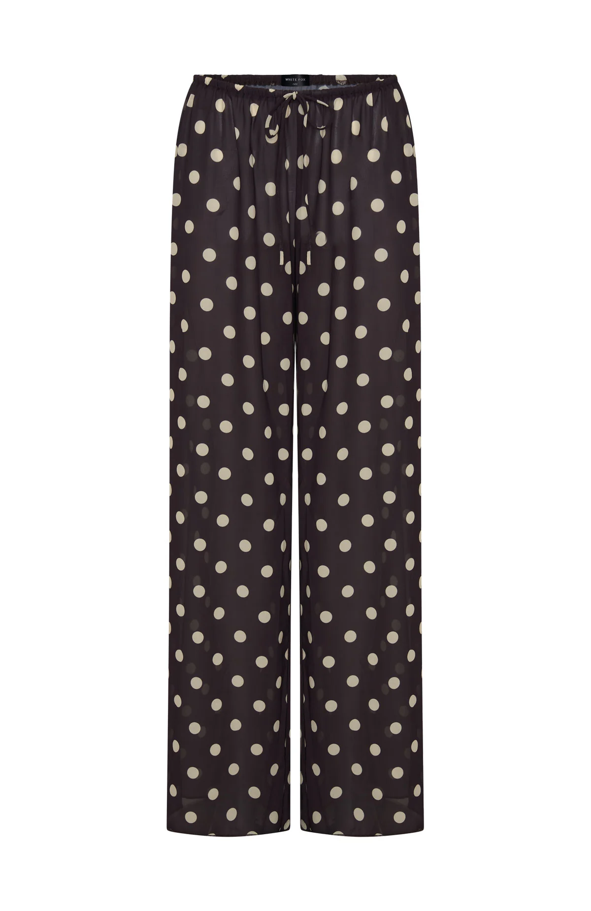 Croatian Coast Pants Choc/Cream Polka Dot - Image 7