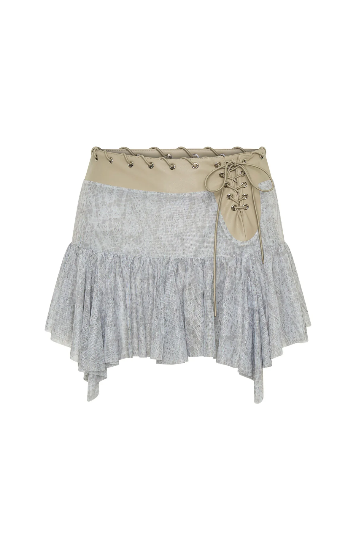 Dancing In Circles Mini Skirt Halo Mist - Image 6