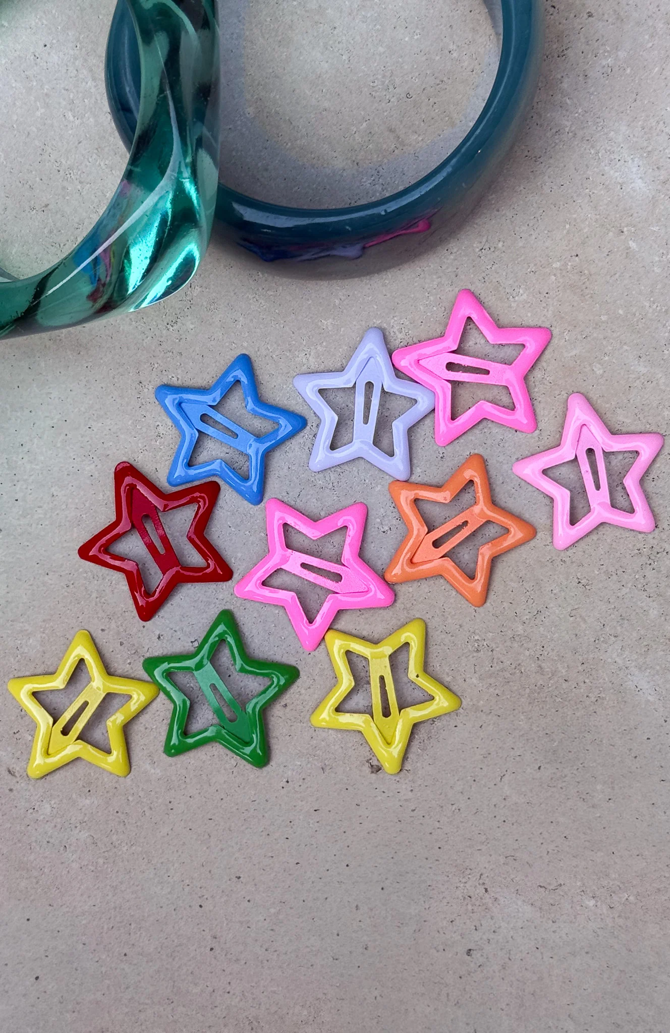 Dashiell 16 Pack Hair Clips Rainbow - Image 4