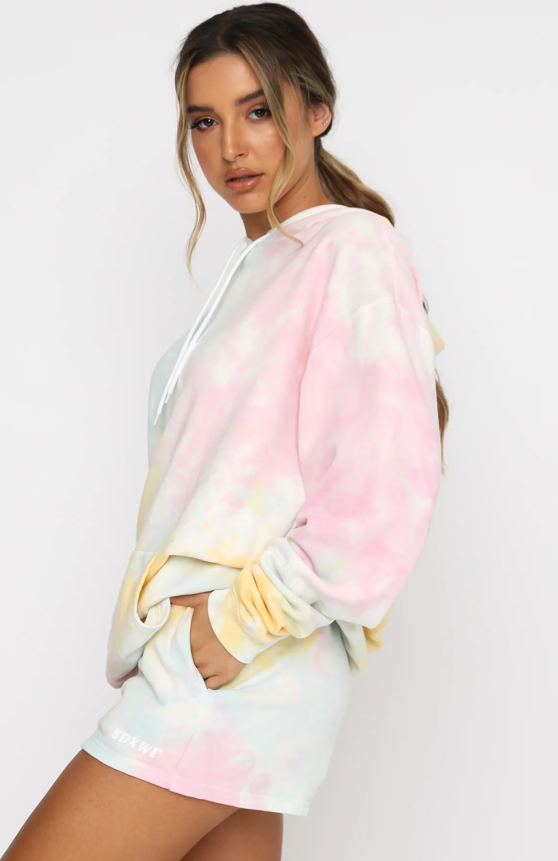 Date Night At Home Oversized Hoodie Popsicle - Image 3