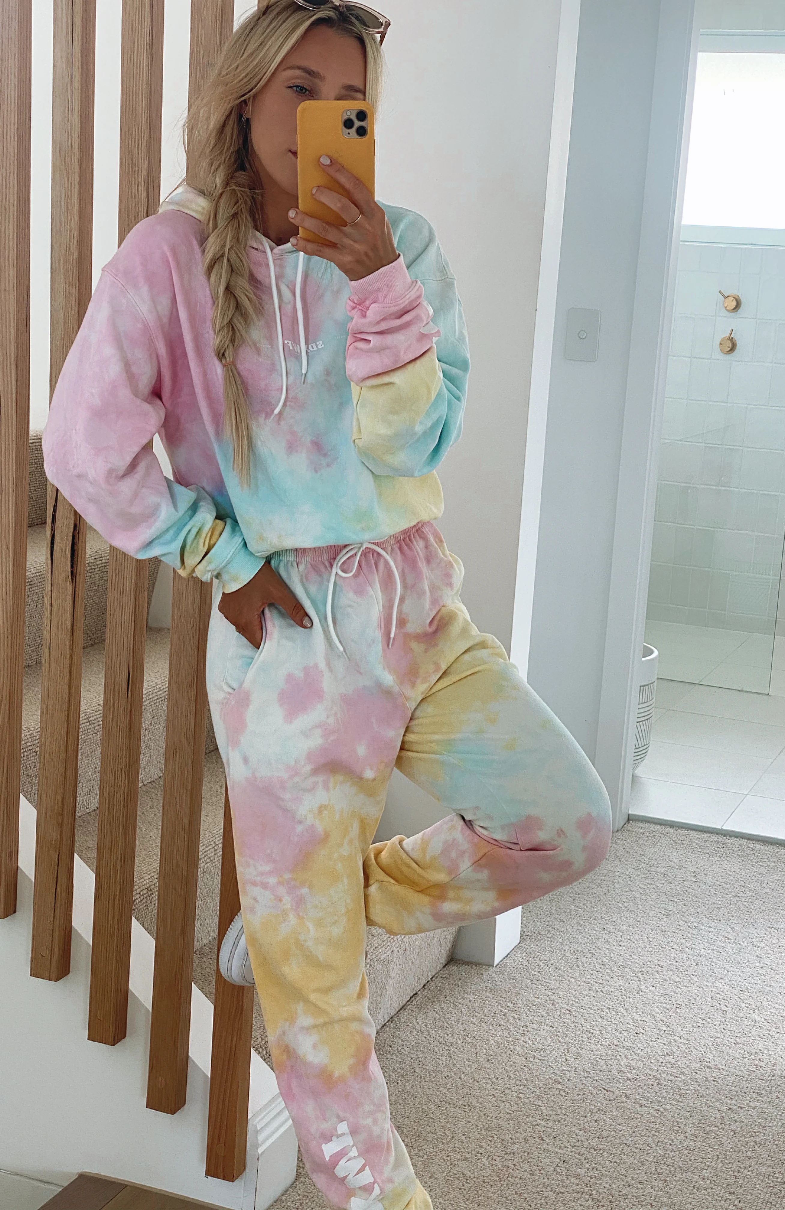 Date Night At Home Oversized Hoodie Popsicle - Image 7