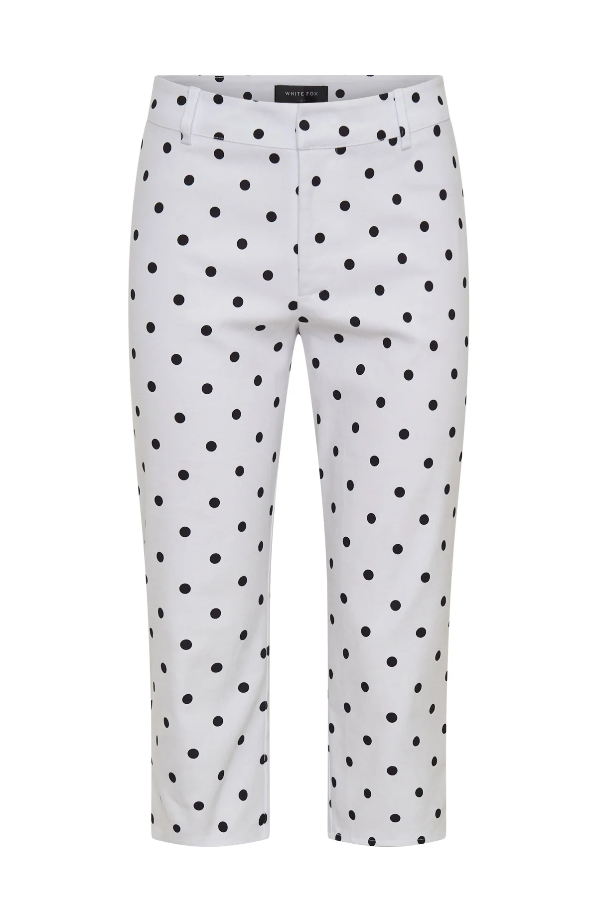 Day For It Capri Pants White/Black Polka Dot - Image 8