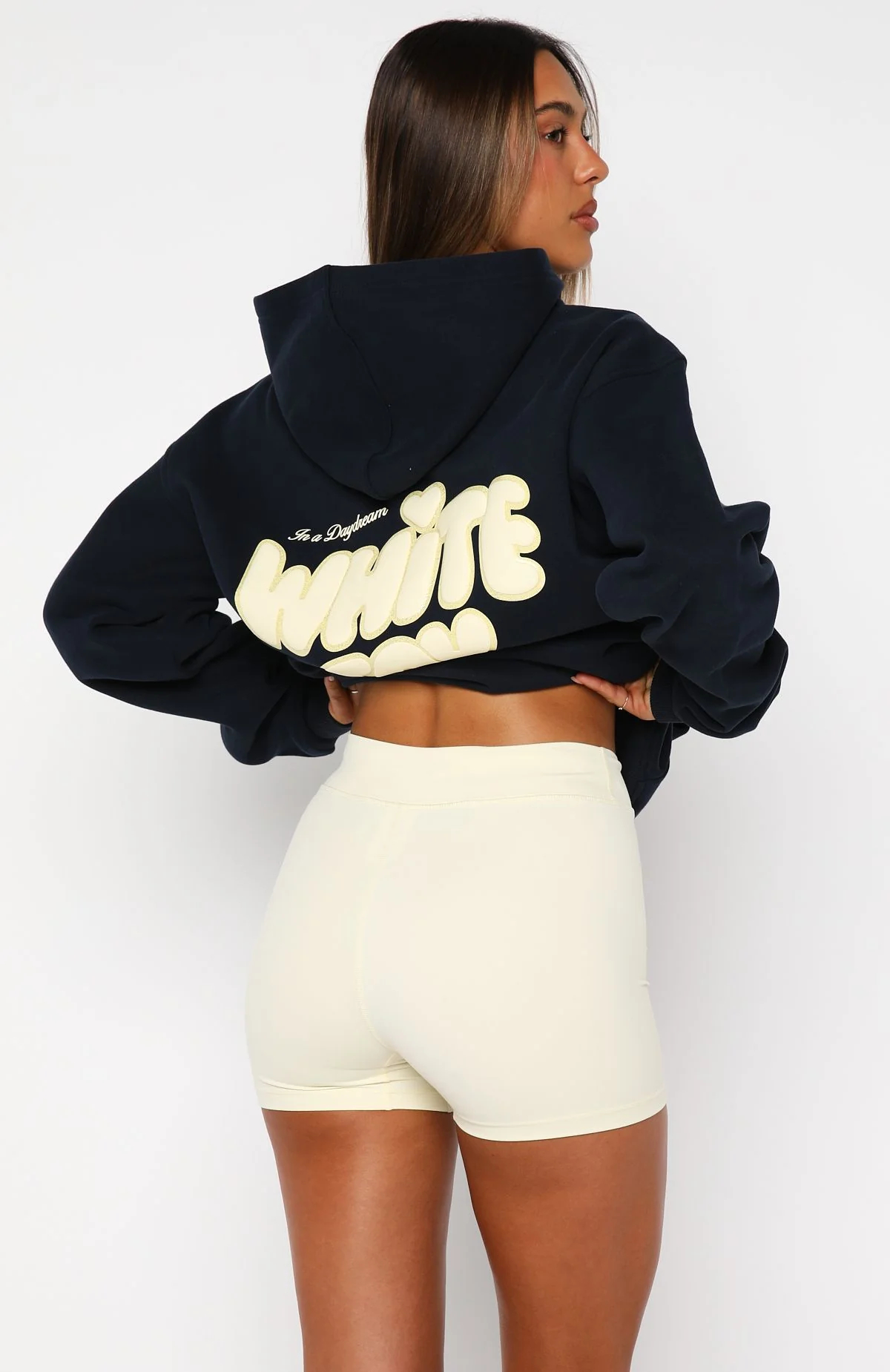 Daydreamers Angelina Bike Shorts Lemon - Image 4