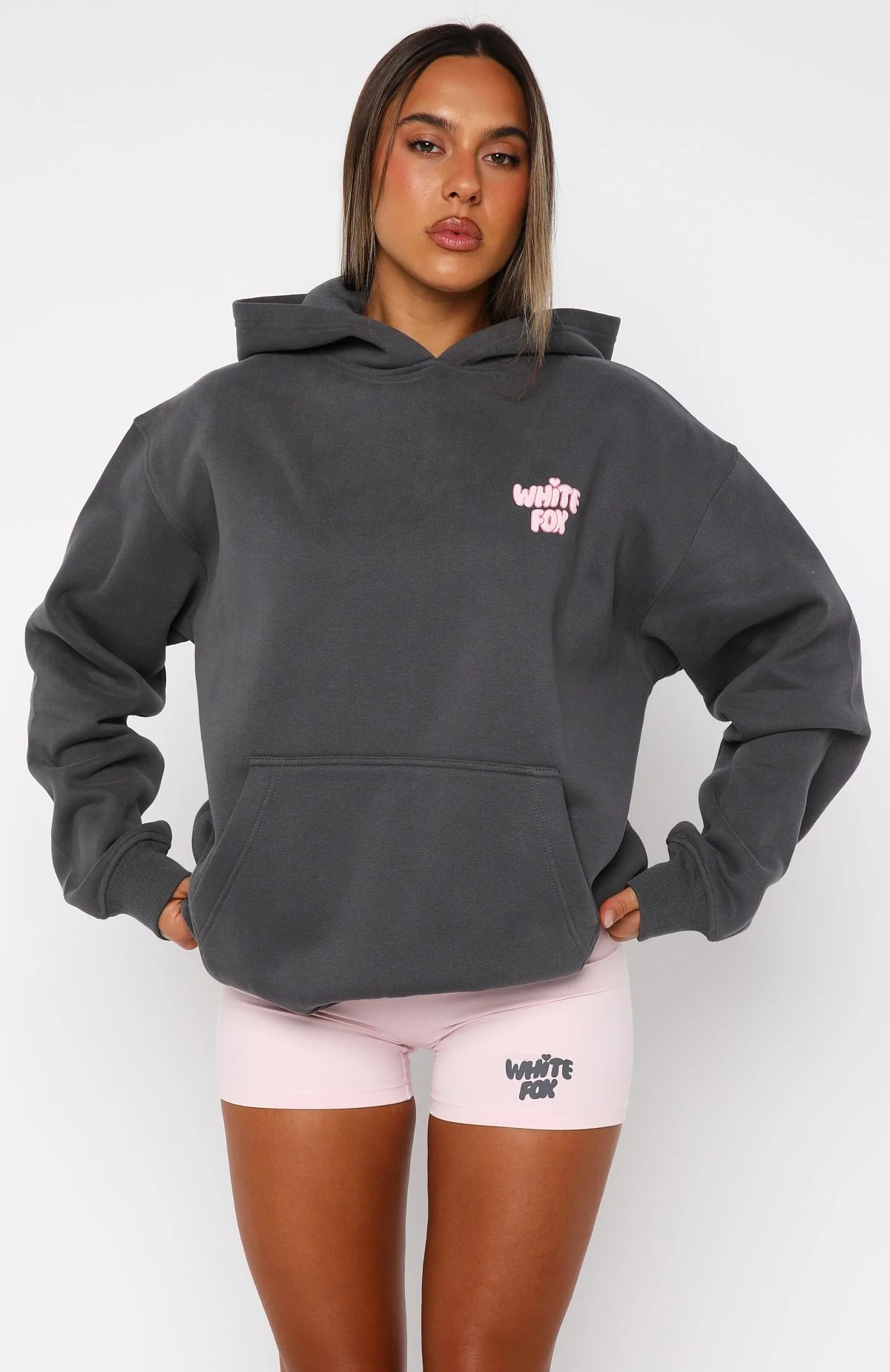 Daydreamers Angelina Oversized Hoodie Volcanic - Image 2