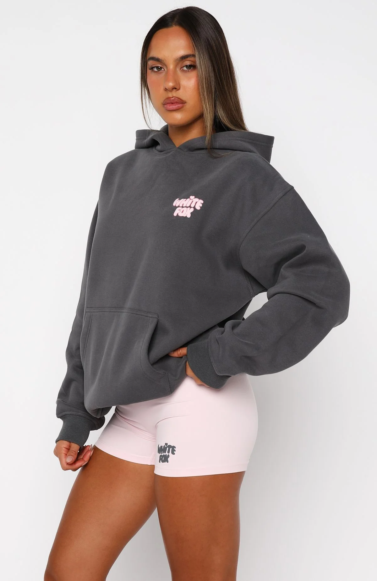 Daydreamers Angelina Oversized Hoodie Volcanic - Image 3