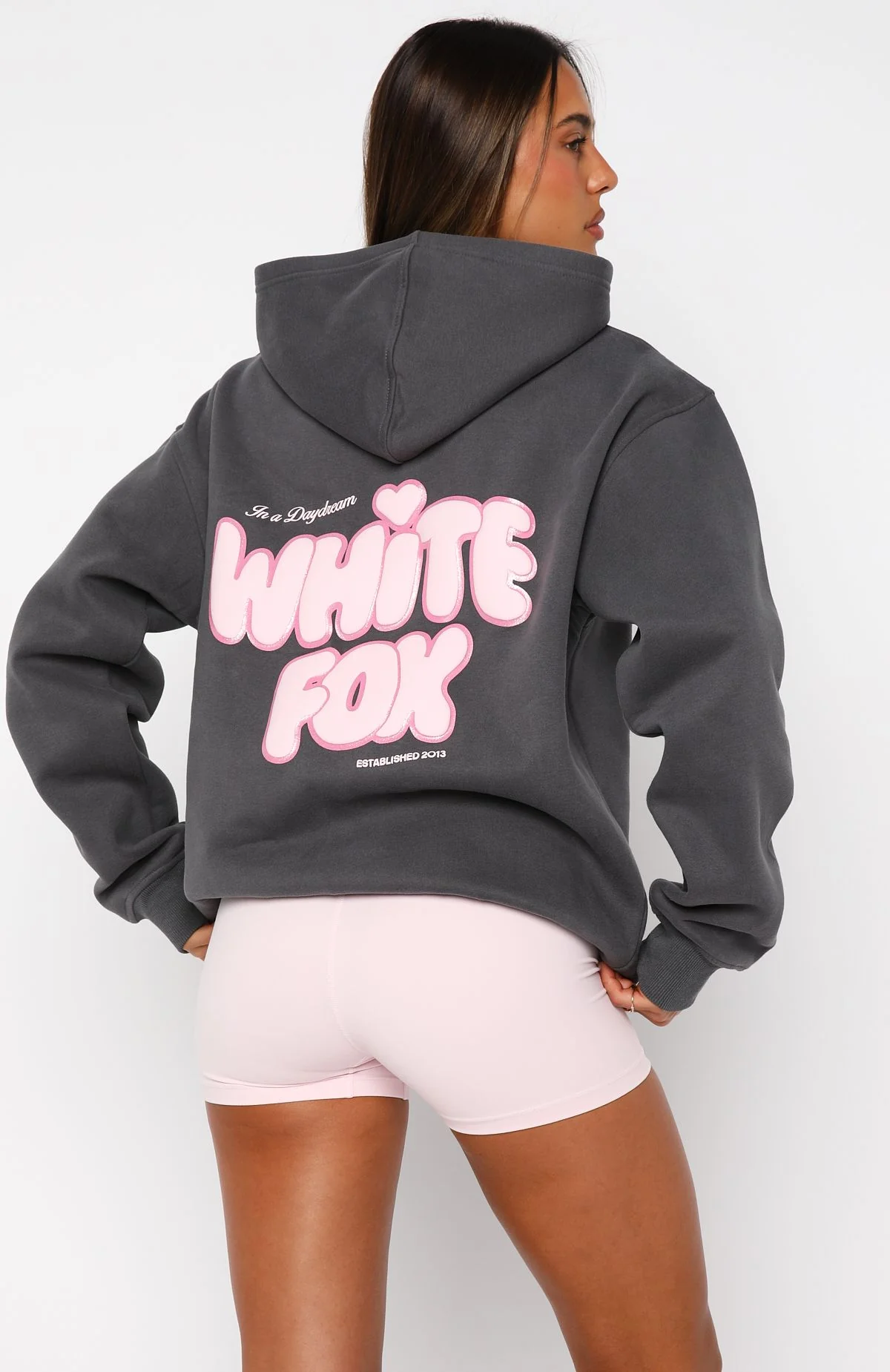 Daydreamers Angelina Oversized Hoodie Volcanic - Image 4