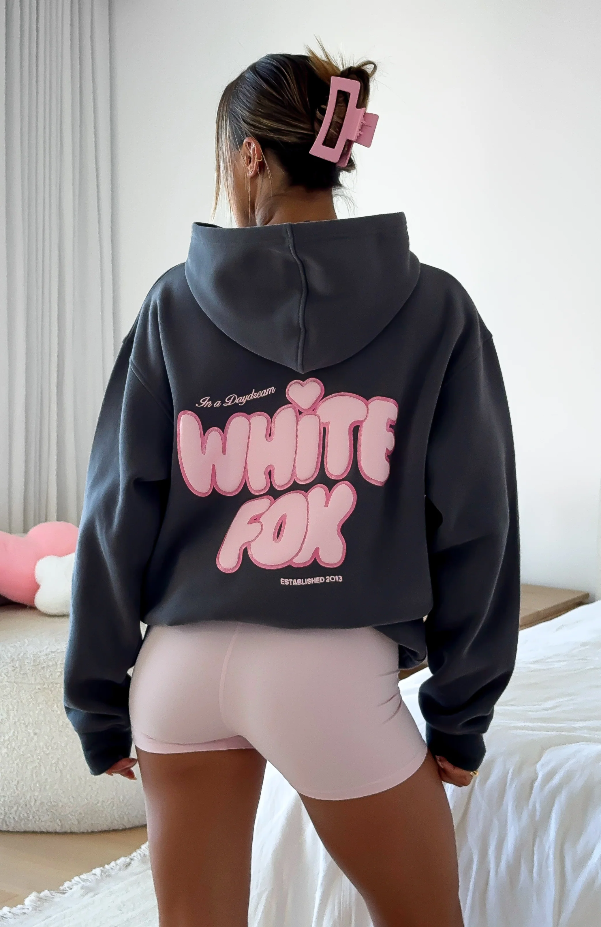 Daydreamers Angelina Oversized Hoodie Volcanic - Image 8