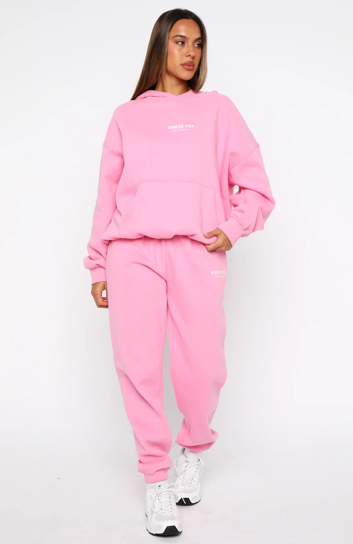 Daydreamers Nadia Oversized Hoodie Bubblegum - Image 6
