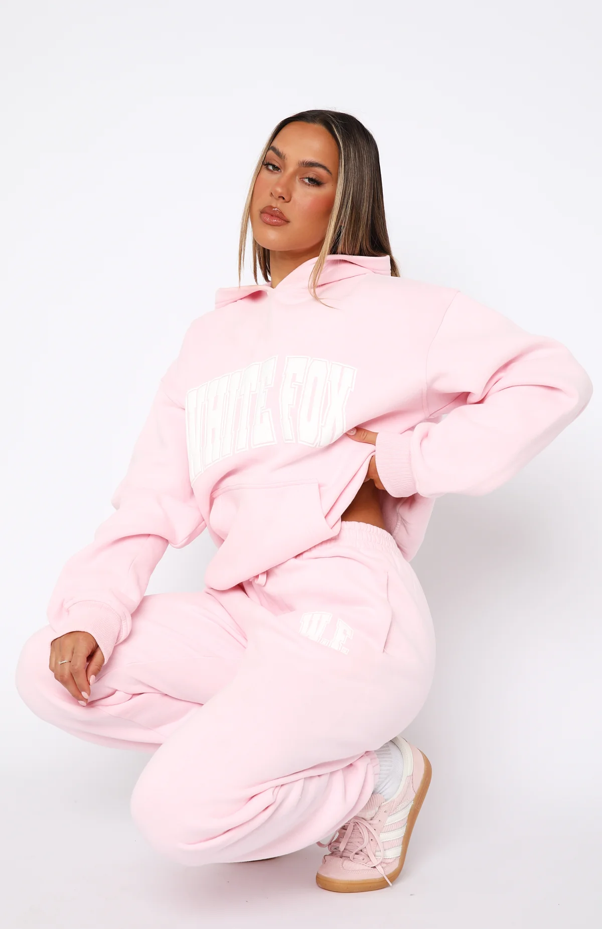 Decade Classics Varsity Oversized Hoodie Posy - Image 2