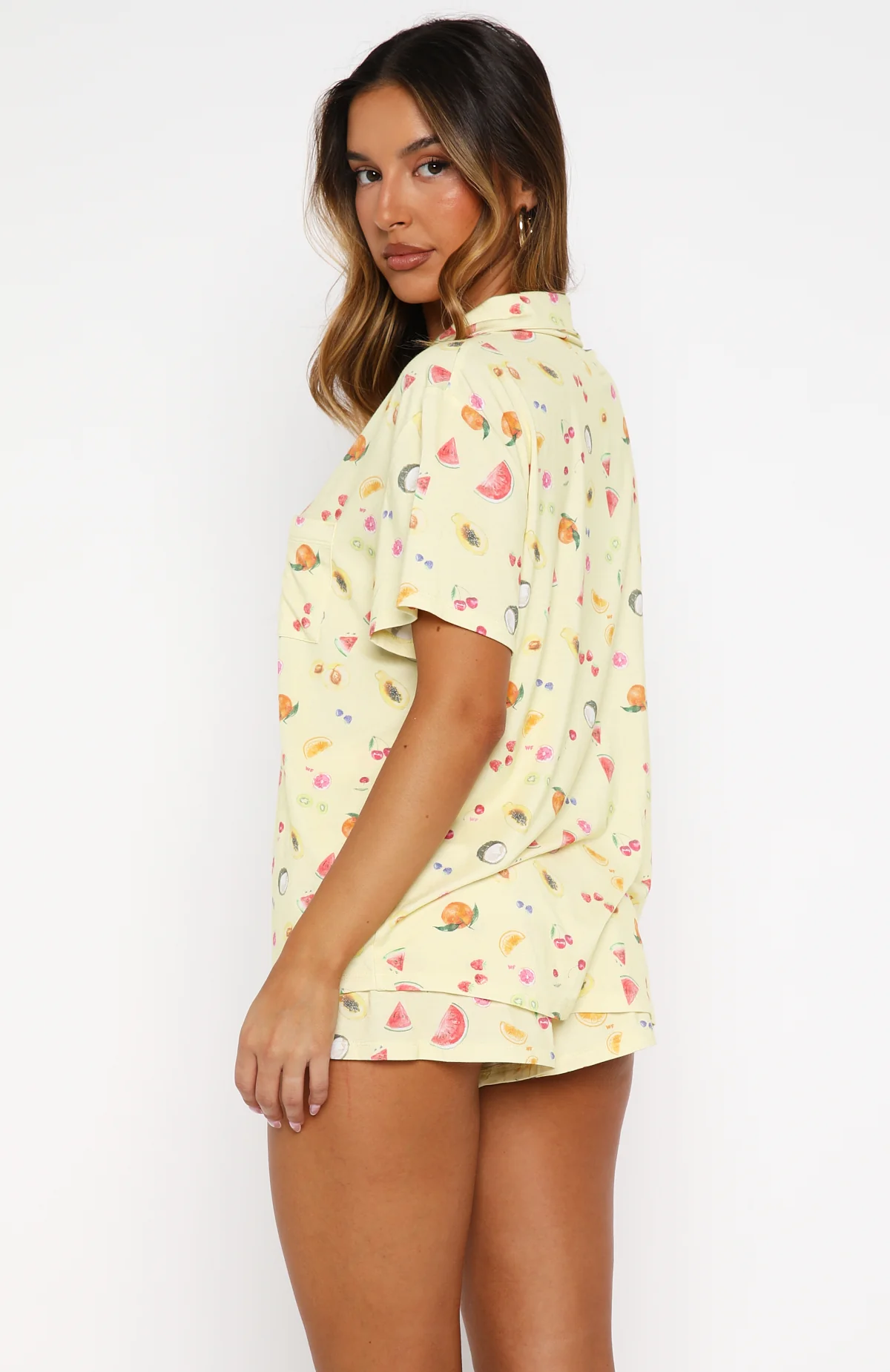 Dreamscape Printed Pyjama Set Fruit Salad - Image 4