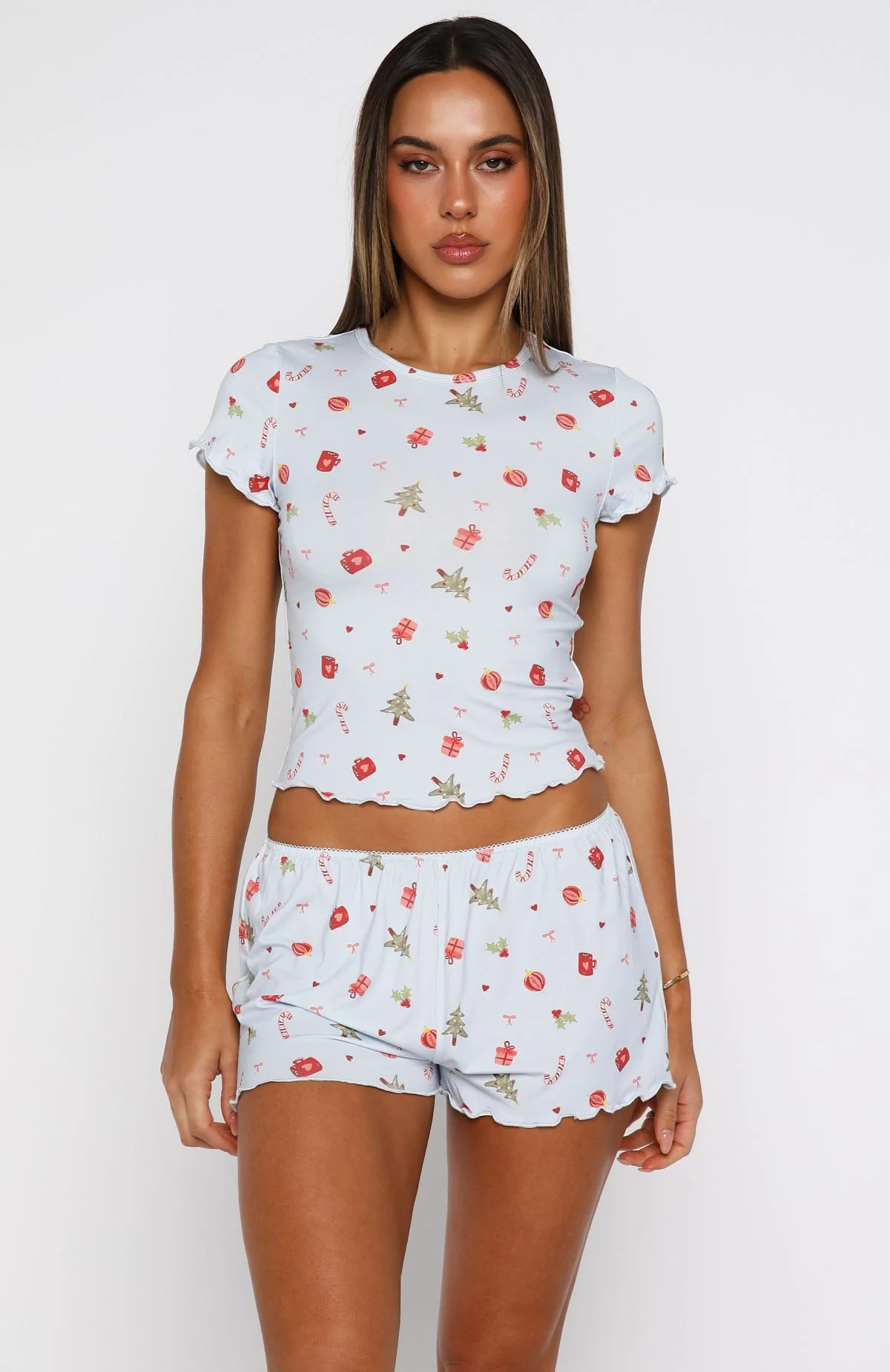 Dreamy Pyjama Top Jingle Joy - Image 2