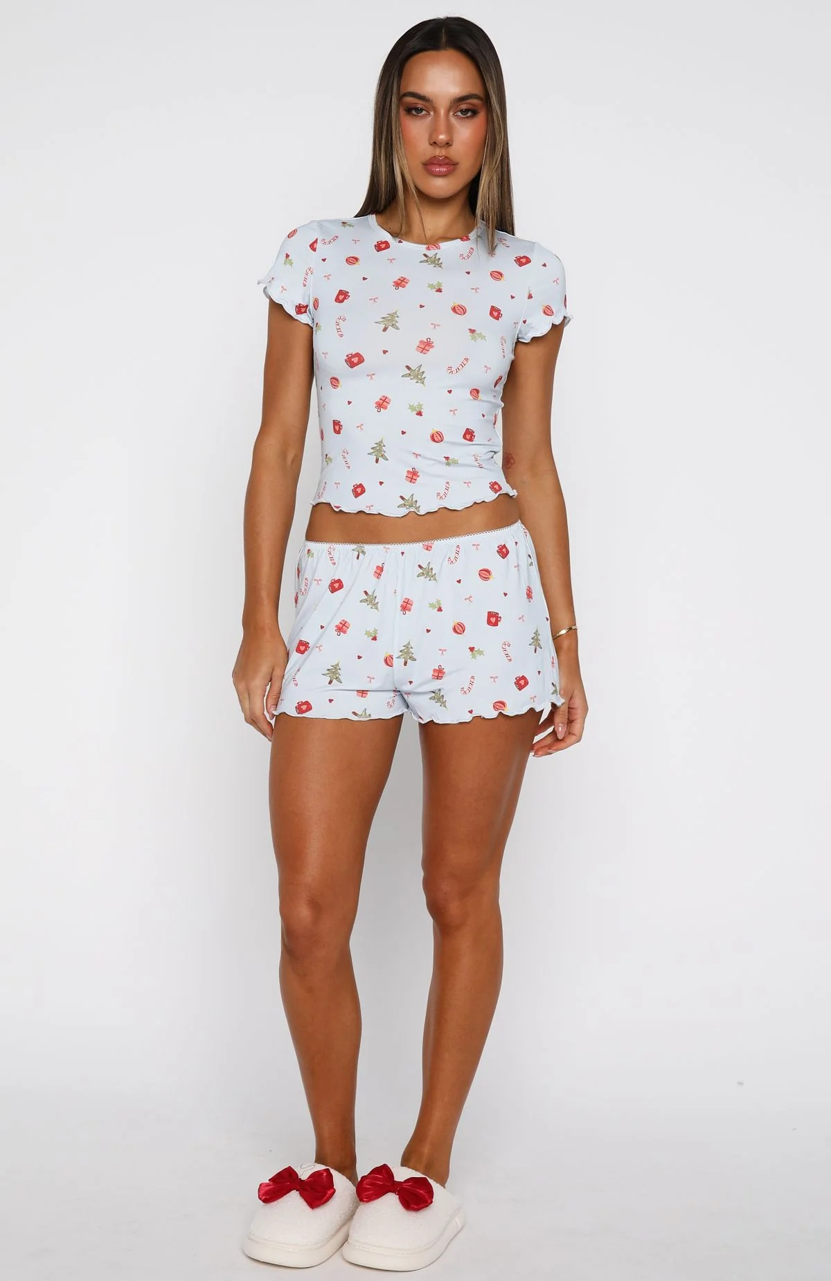 Dreamy Pyjama Top Jingle Joy - Image 5