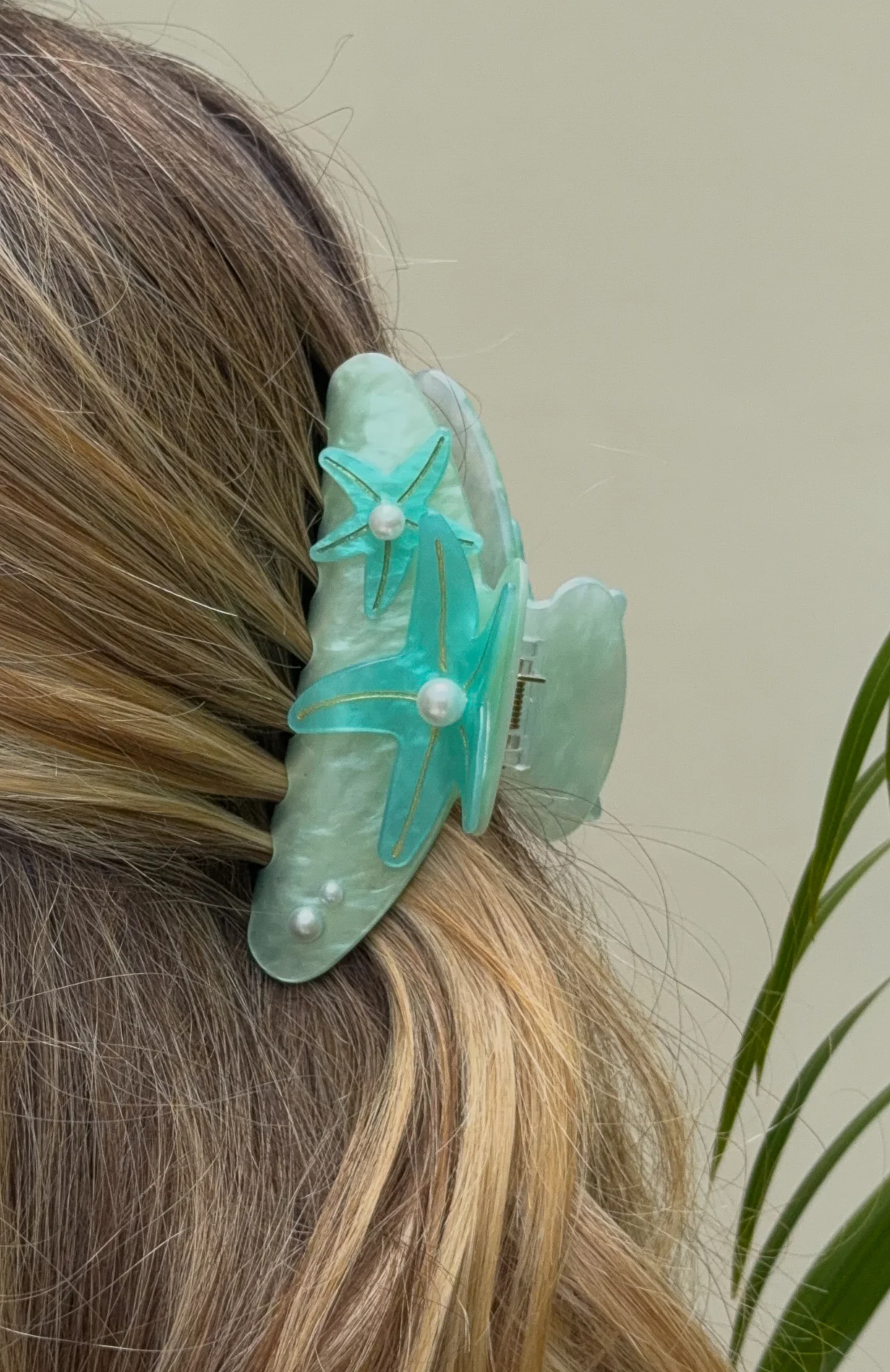 Egon Hair Clip Aqua - Image 4