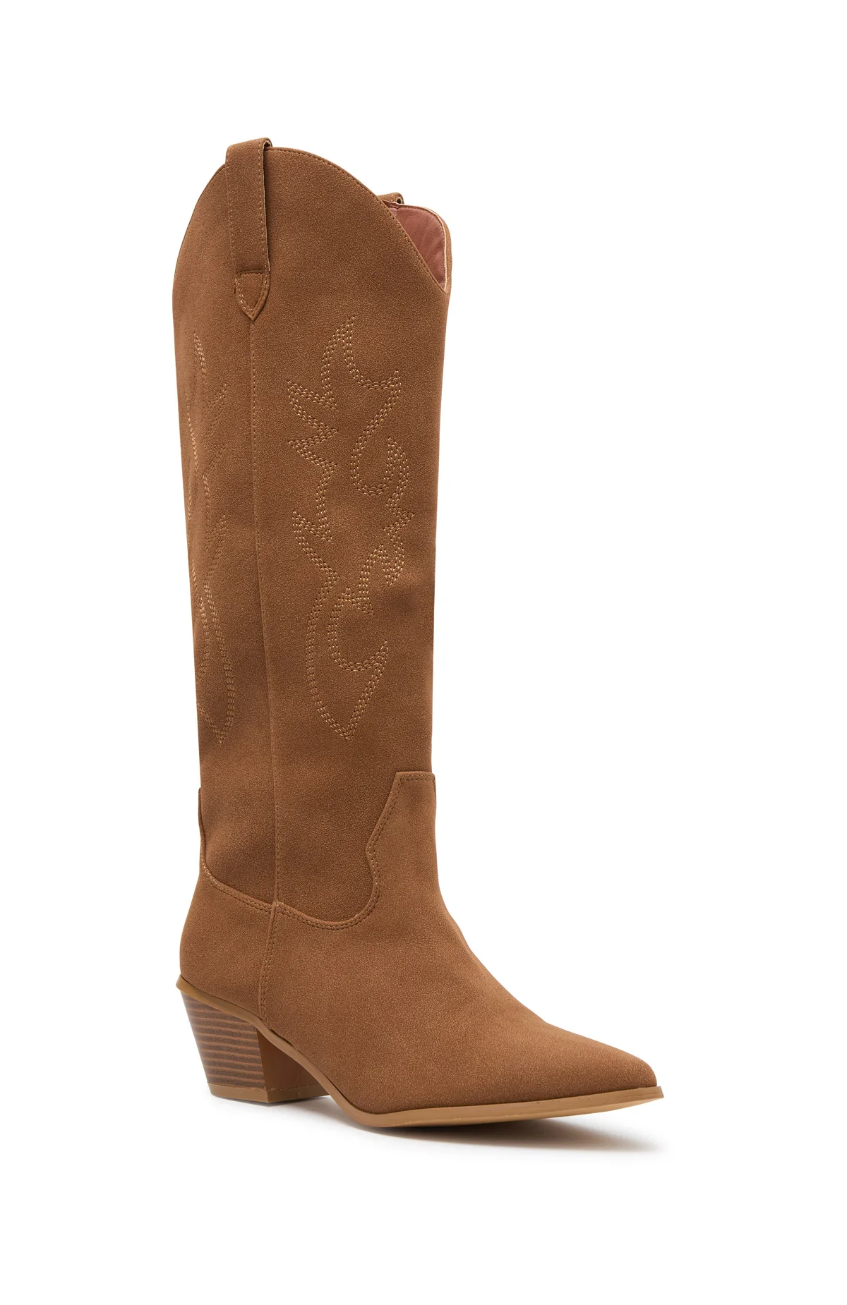Elizabeth Cowboy Boots Camel - Image 3