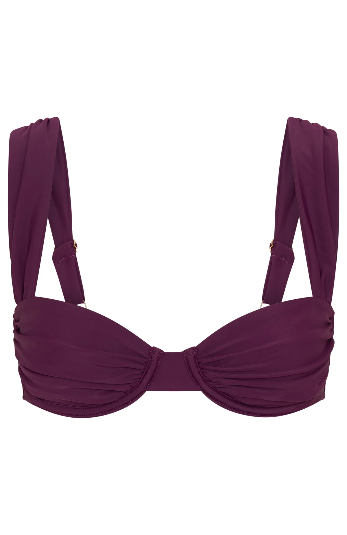 Elouera Bikini Top Plum - Image 7
