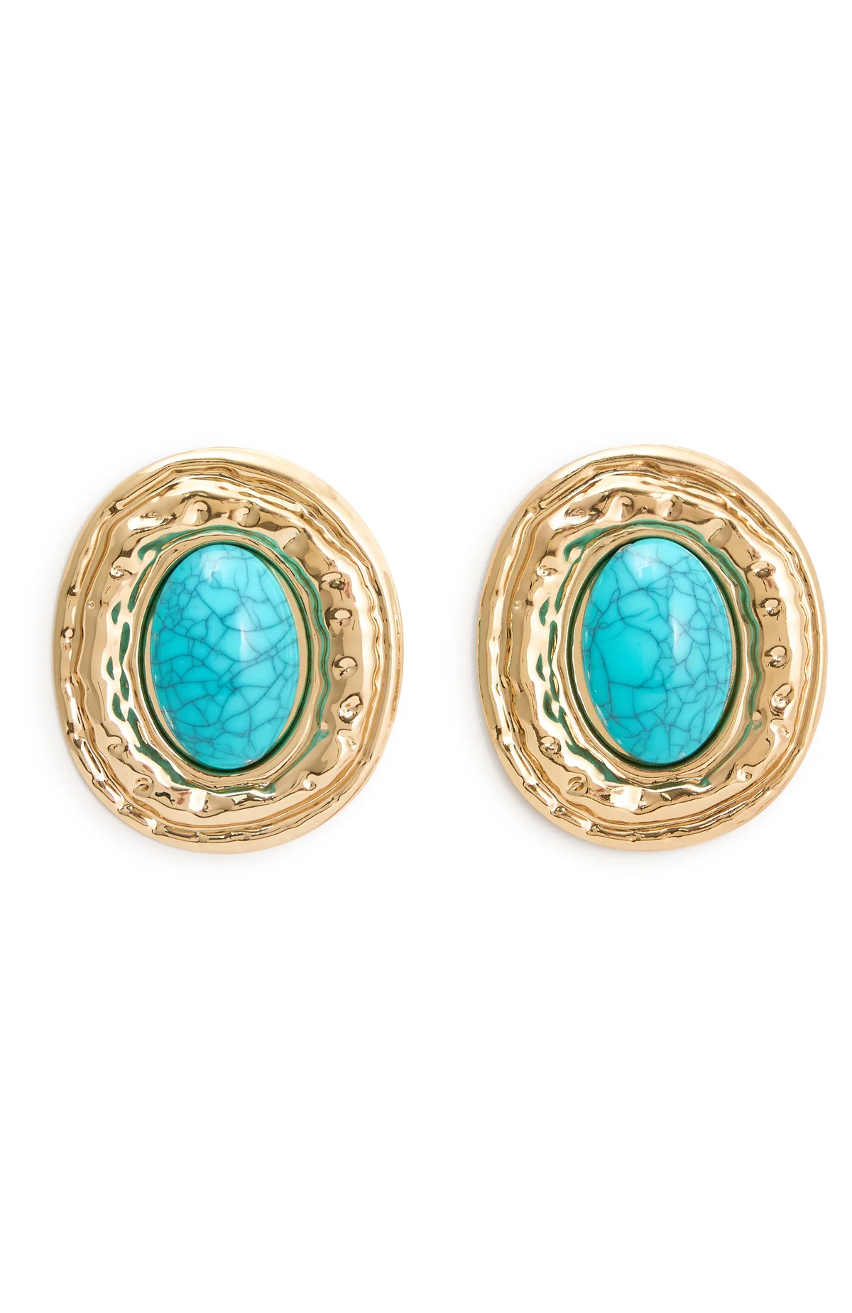 Ender Earrings Gold - Image 5