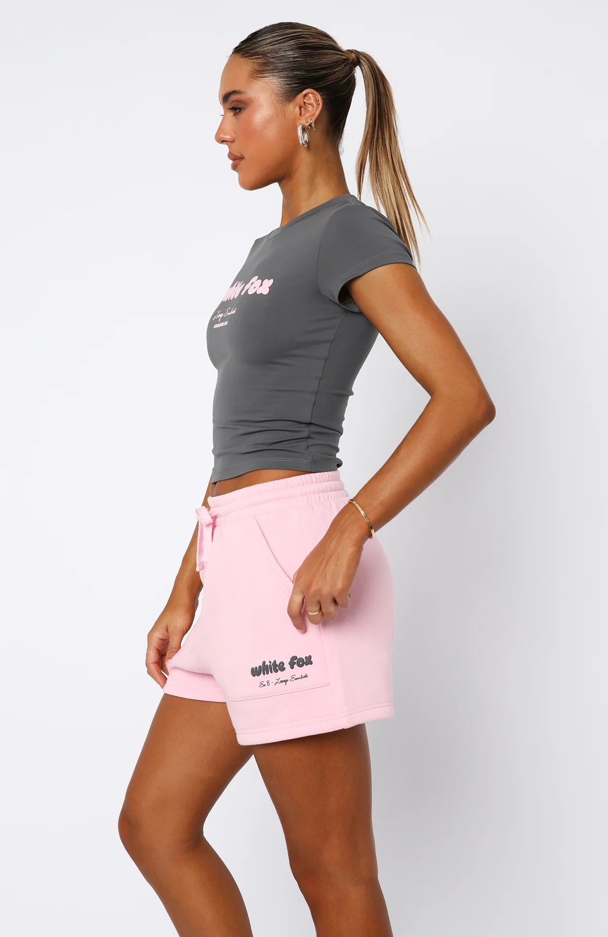 Era 8 Baby Tee Slate - Image 3