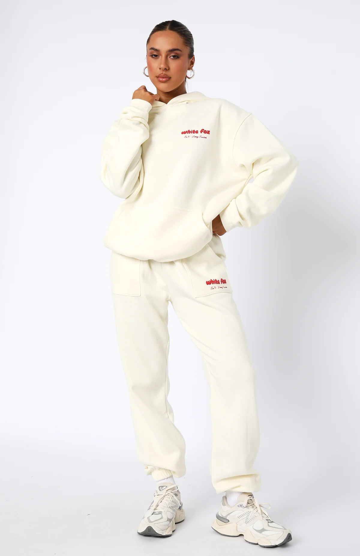 Era 8 Sweatpants Cherry Cream - Image 2