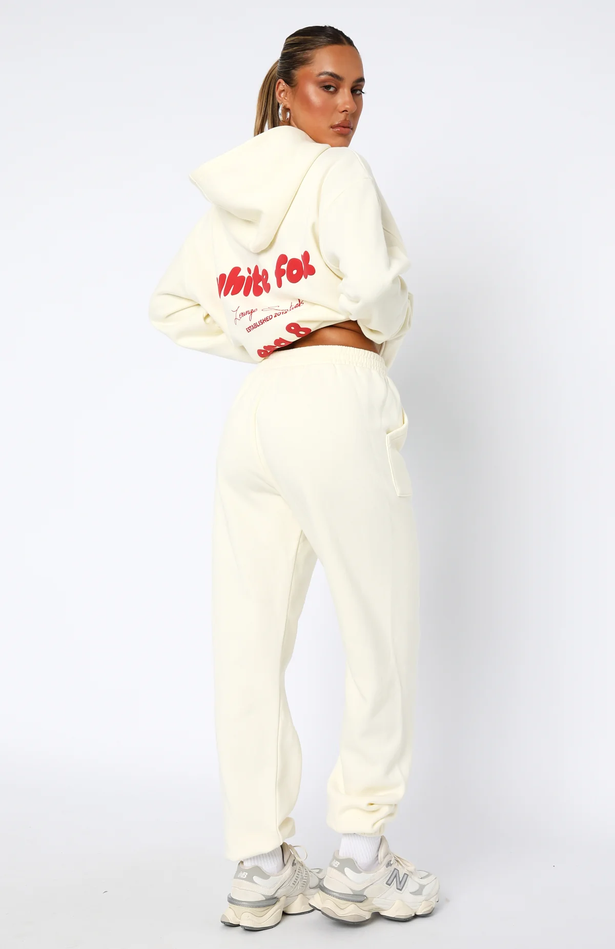Era 8 Sweatpants Cherry Cream - Image 4