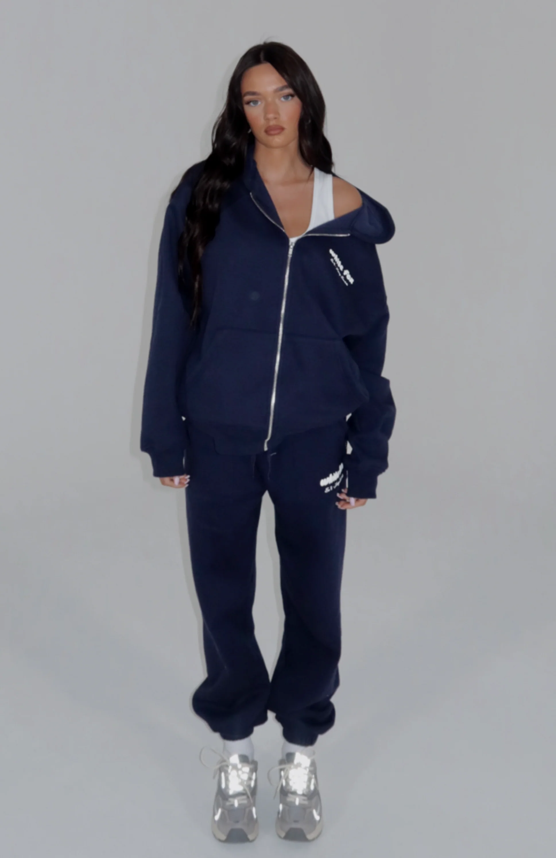 Era 8 Zip Front Hoodie Nautical - Image 5