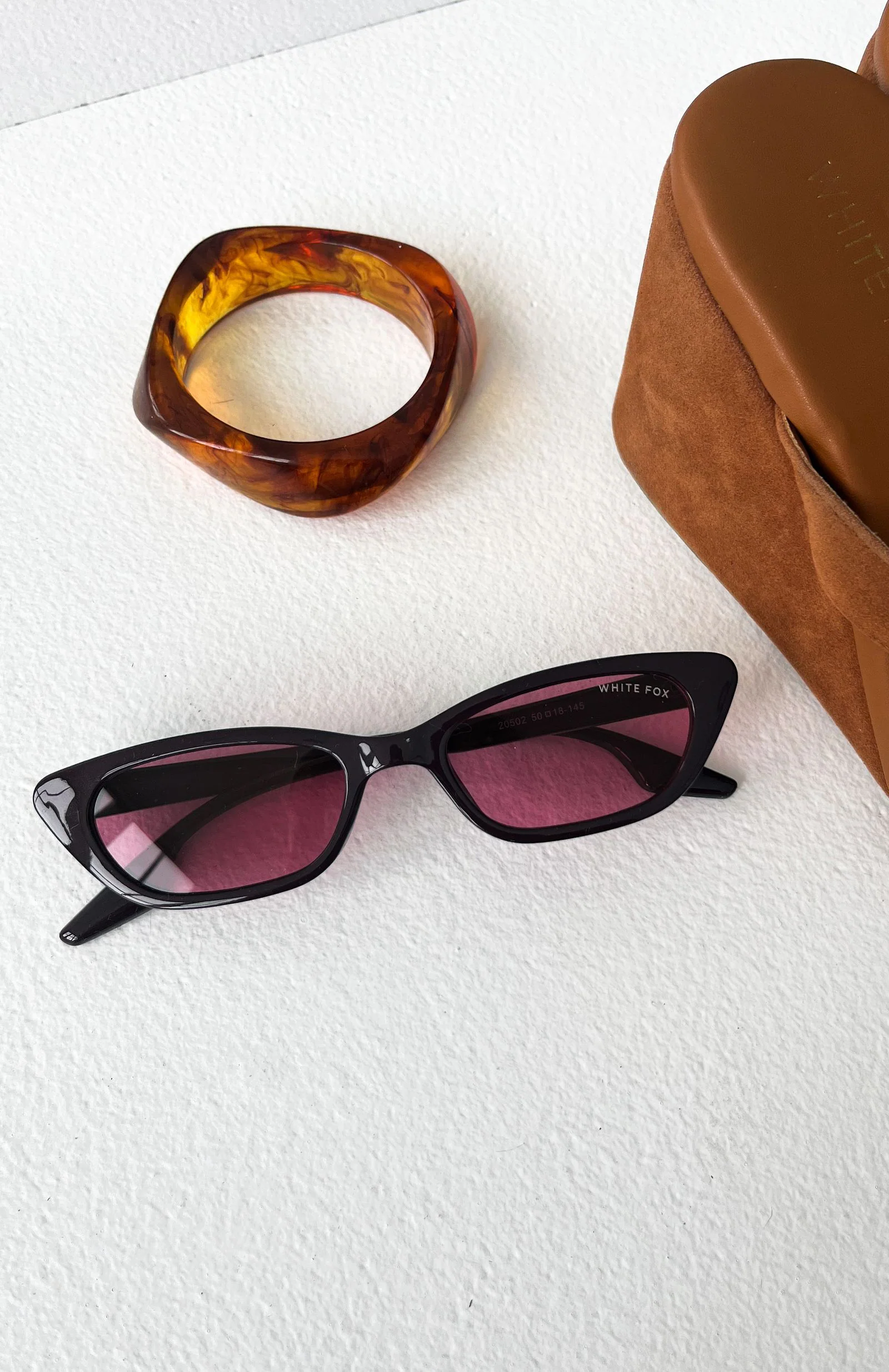 Ethan Sunglasses Burgundy - Image 4