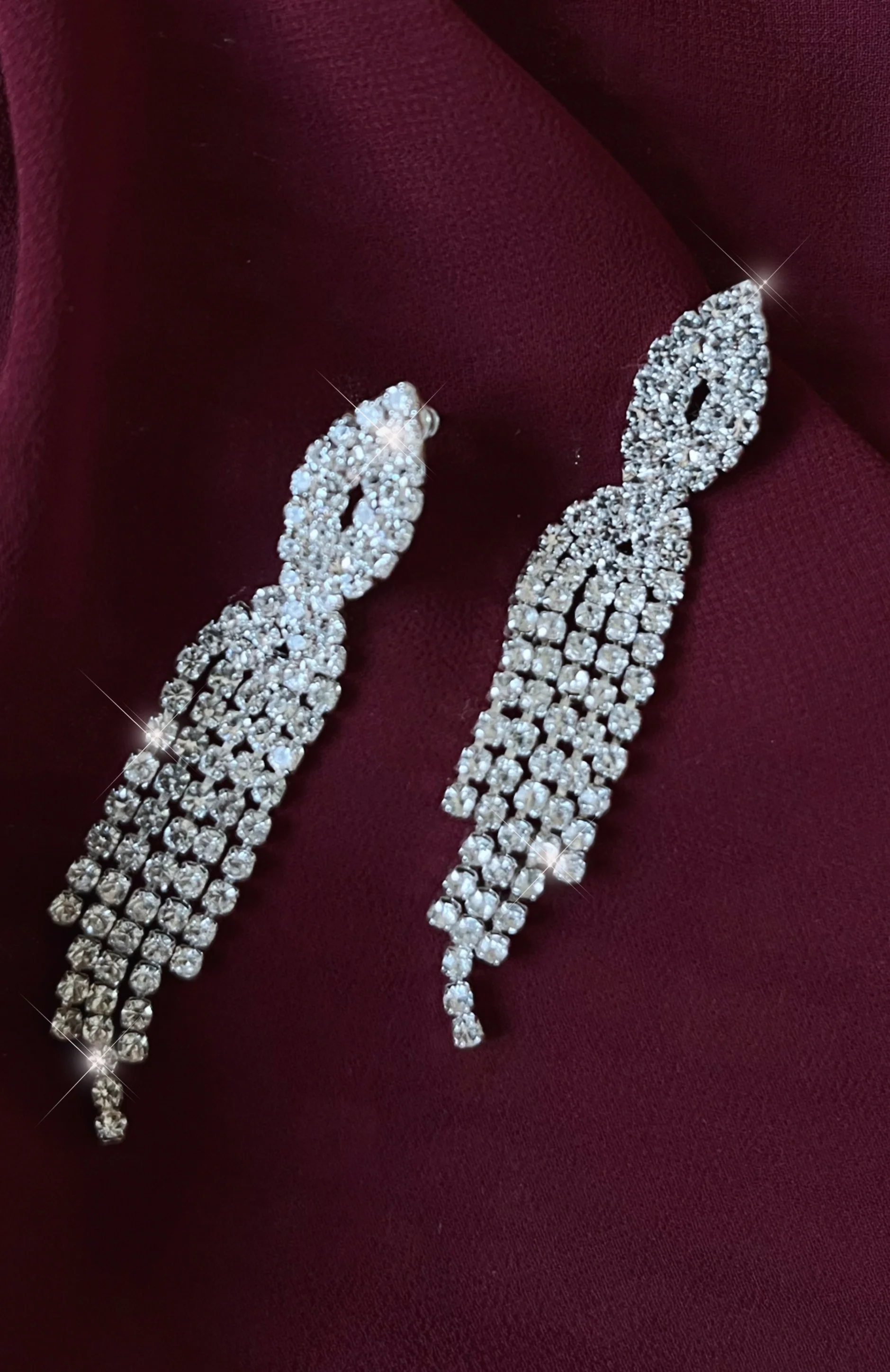 Etta Earrings Silver - Image 3