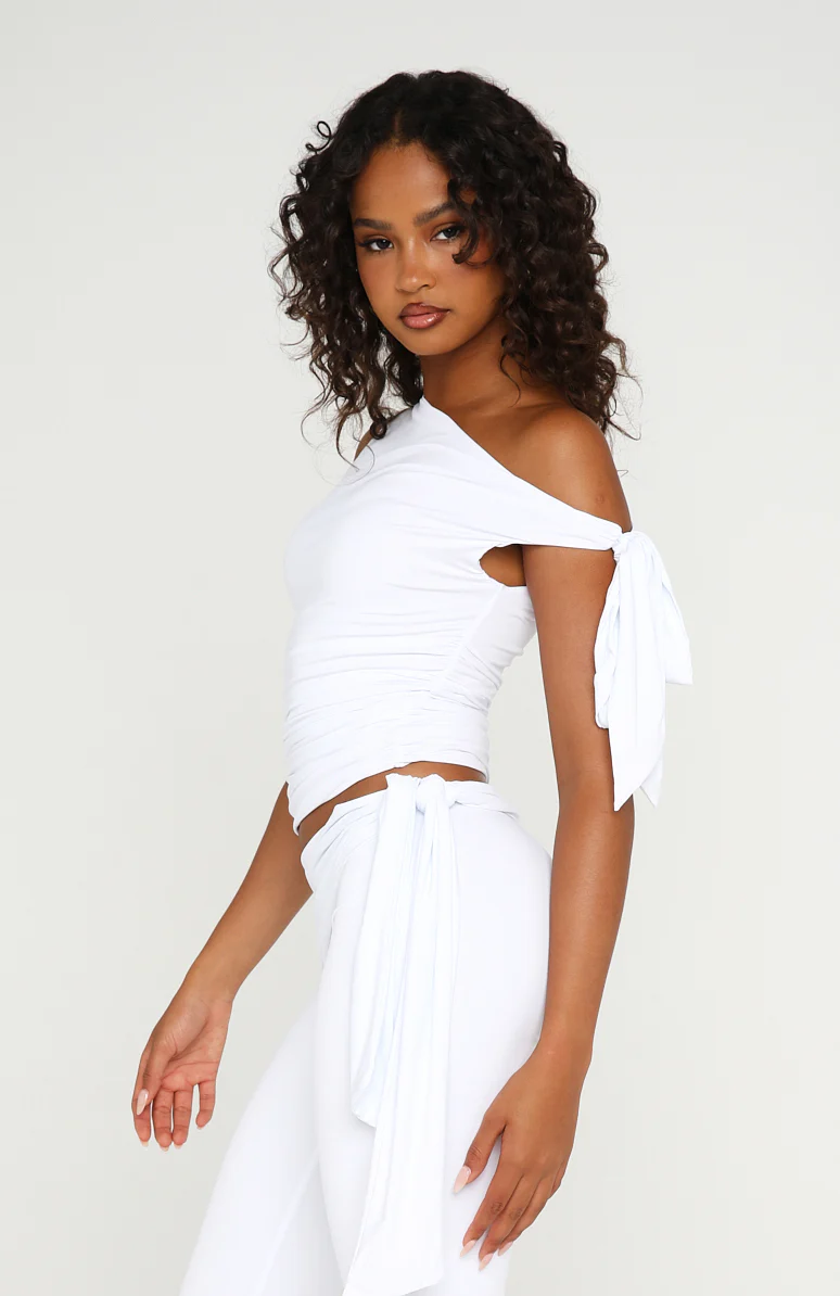 Fade Away With Me Top White - Image 4