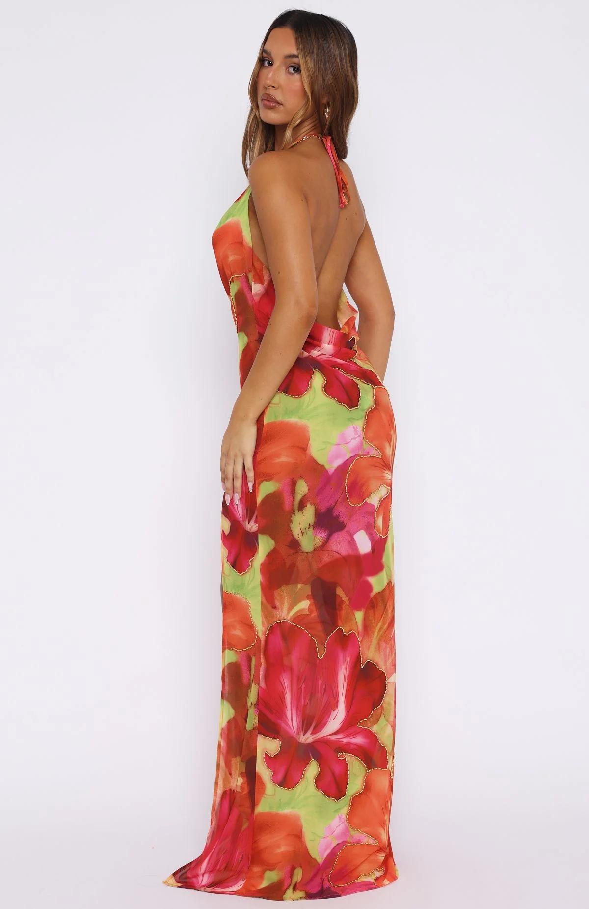 Falling Into You Maxi Dress Tropical Bloom - Image 6
