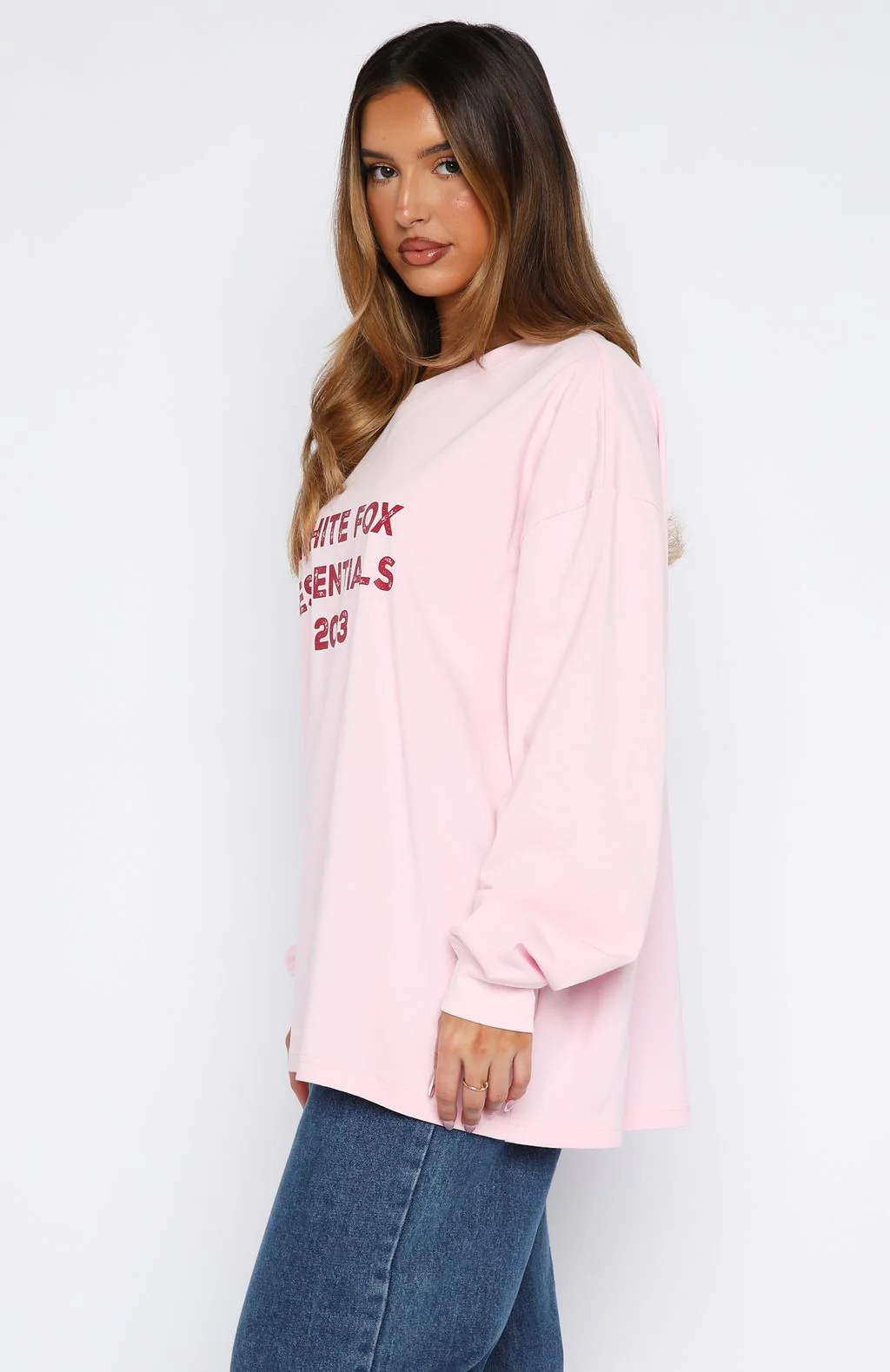 Feel The Vibe Long Sleeve Tee Posy - Image 3