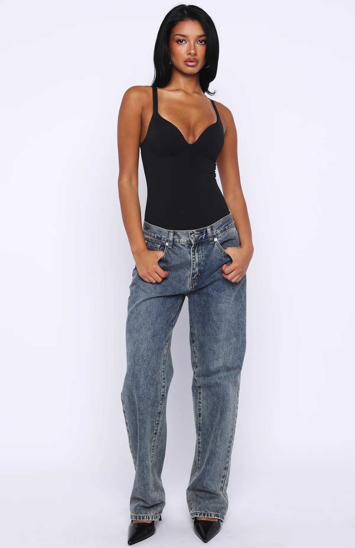 Feel Your Love Bodysuit Black - Image 5