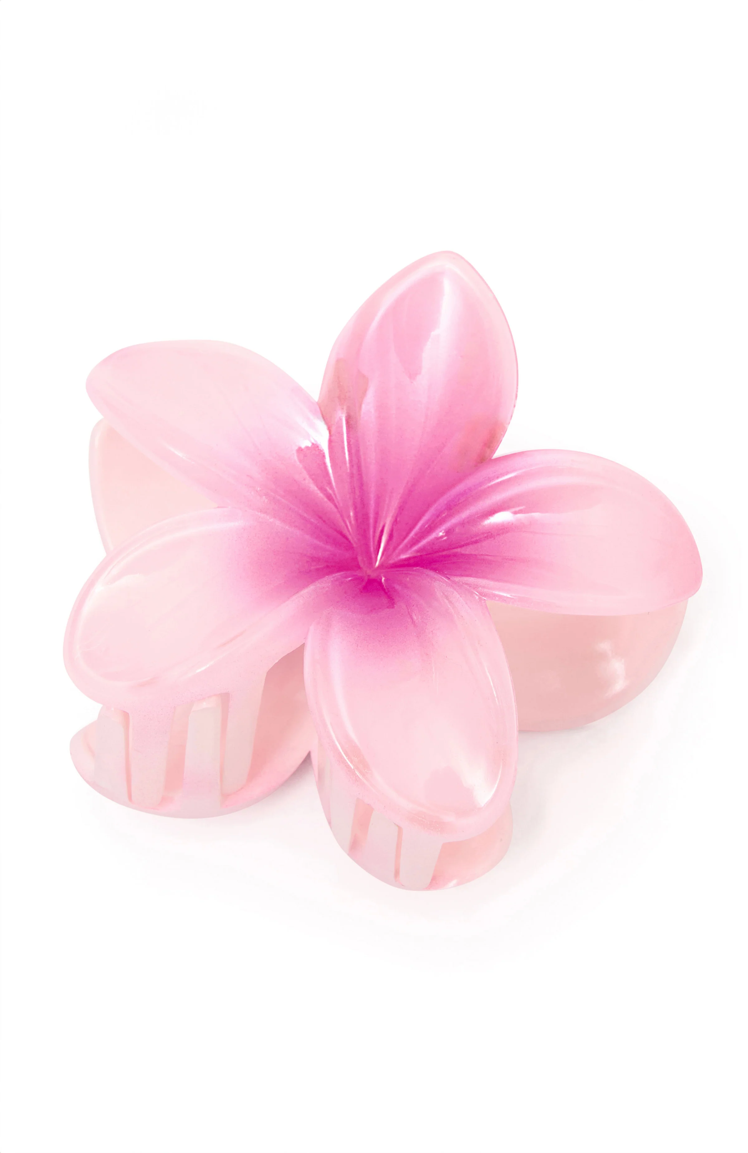Floral Charm Hair Clip Pink - Image 2