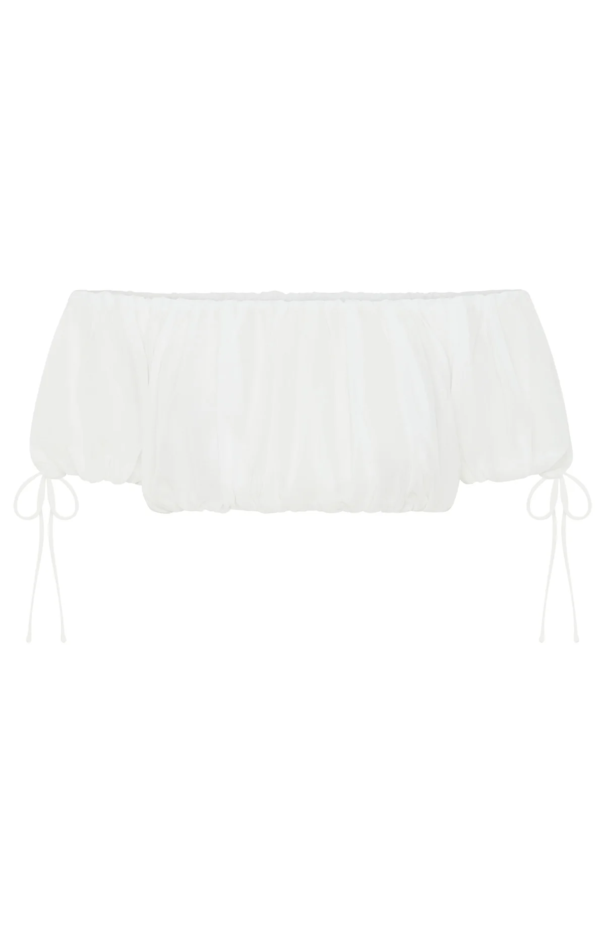 Flounce Flirt Top White - Image 7