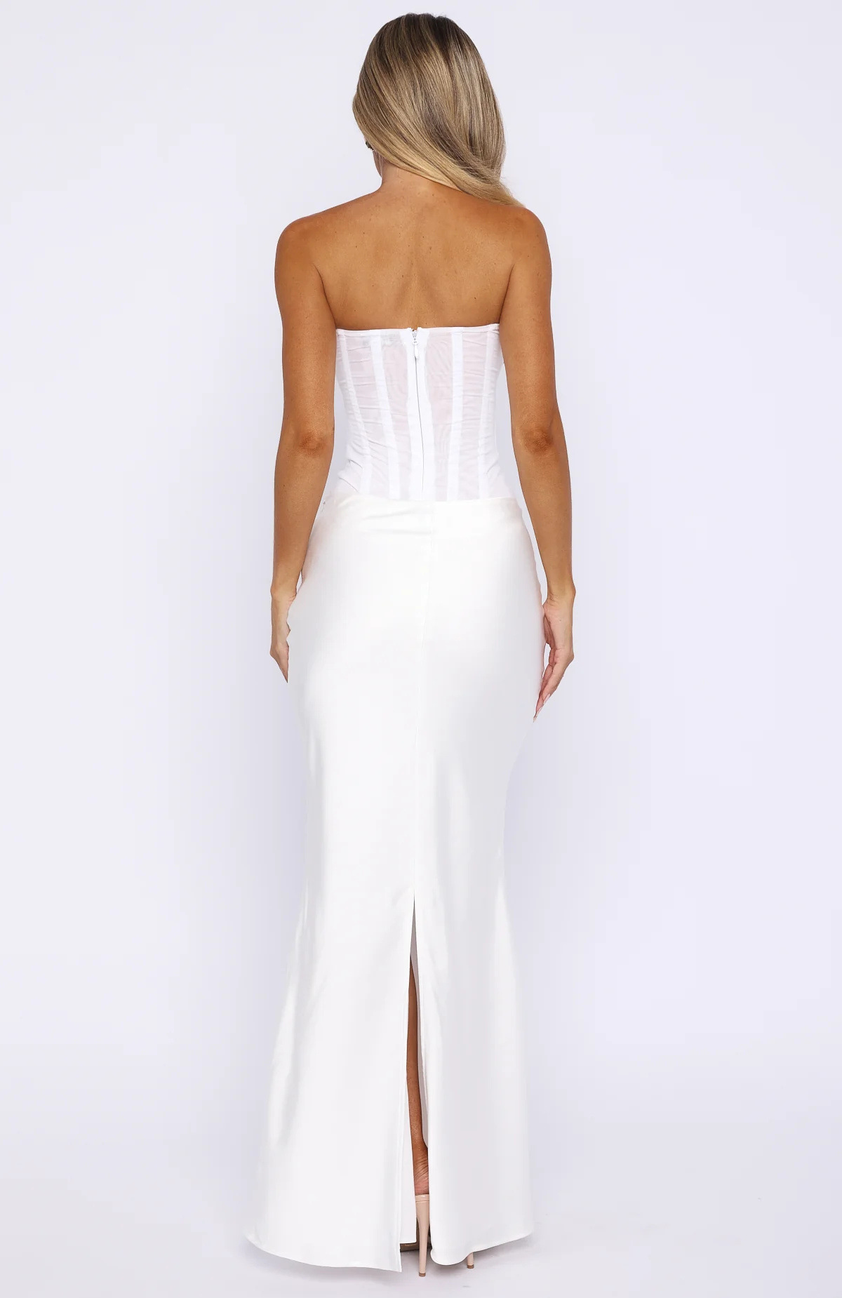 Forever Starts Now Maxi Skirt Off White - Image 5